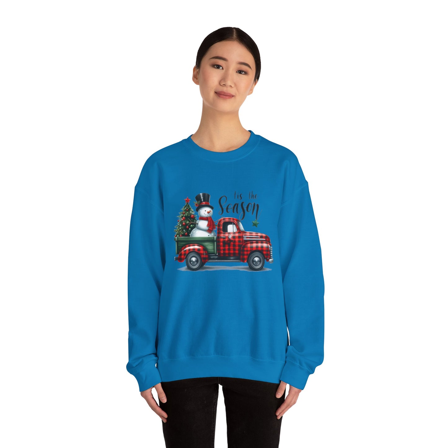 Snowman Truck Sweatshirt
