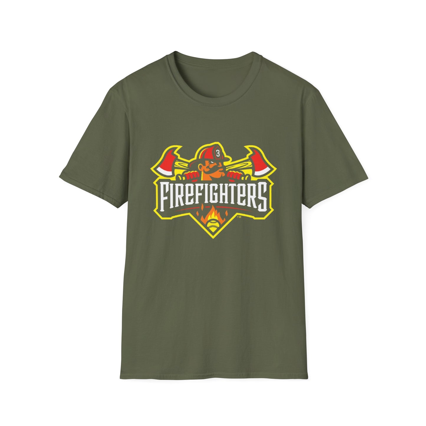 Firefighters Banana Ball League Unisex T-Shirt