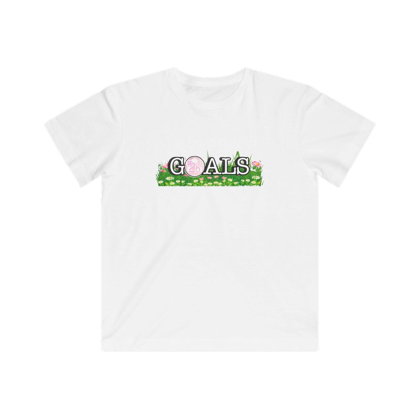 Kids Goals Graphic Tee - Perfect for Young Soccer Fans