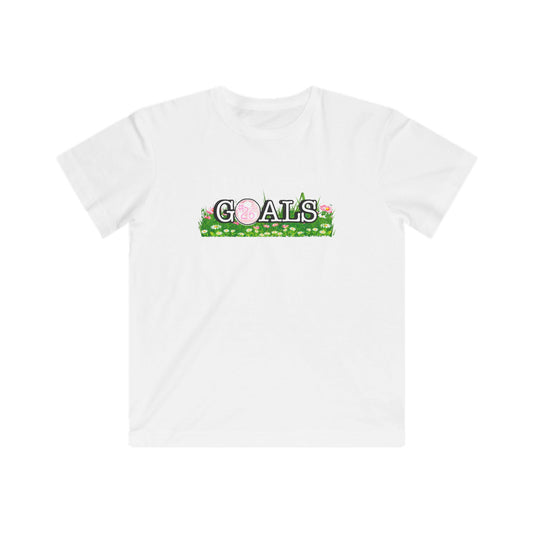 Kids Goals Graphic Tee - Perfect for Young Soccer Fans