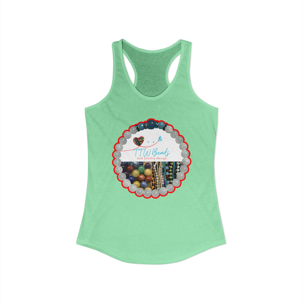 Women's Ideal Racerback Tank TTW GOULD