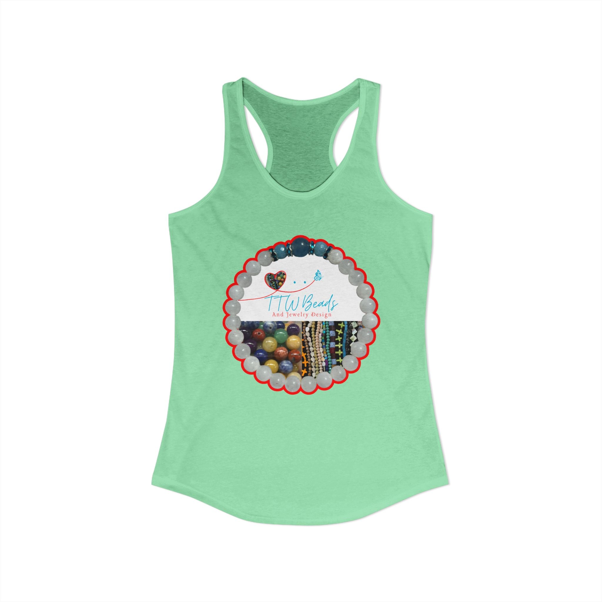 Women's Ideal Racerback Tank TTW GOULD