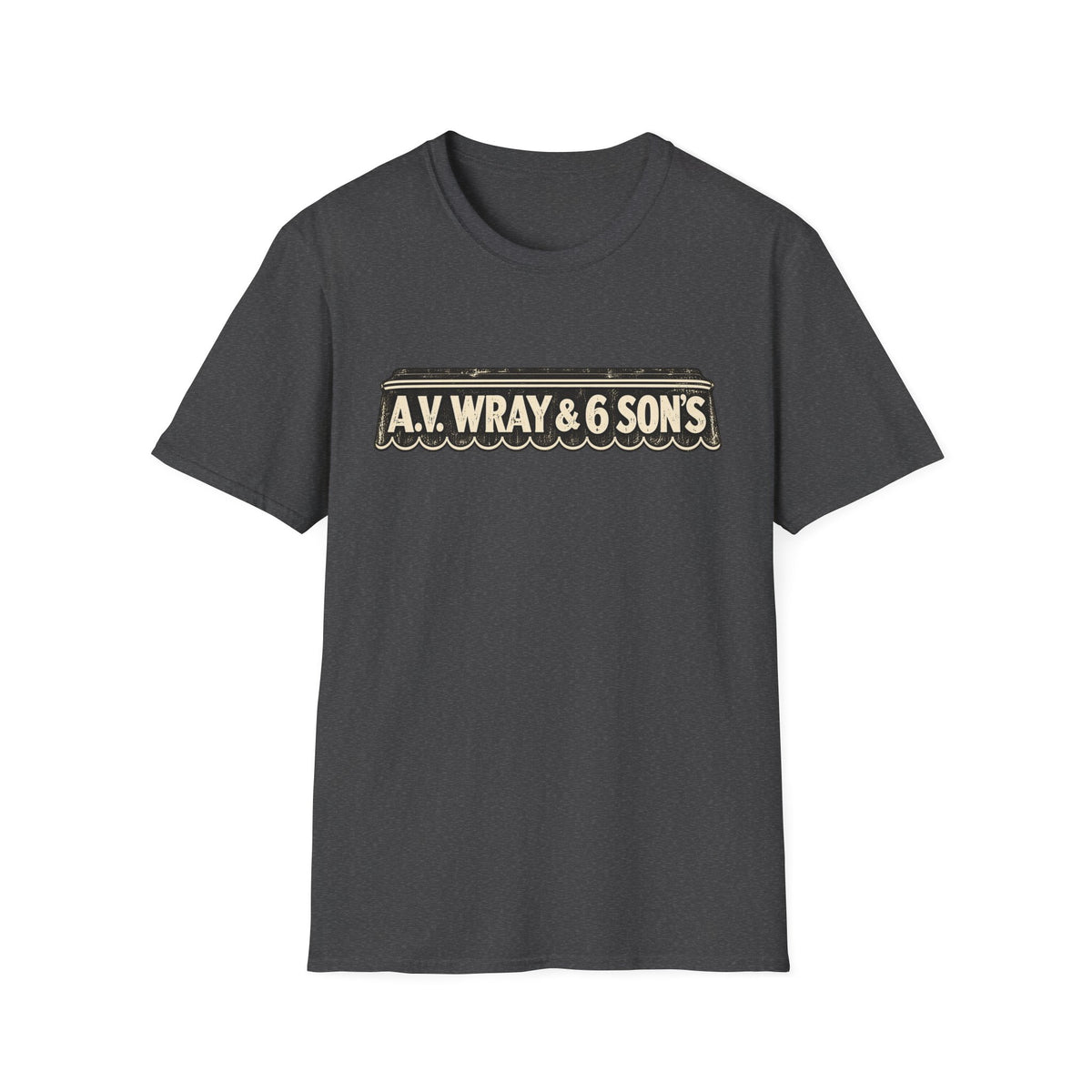 A.V. Wray & 6 Sons Vintage-Inspired Graphic T-Shirt