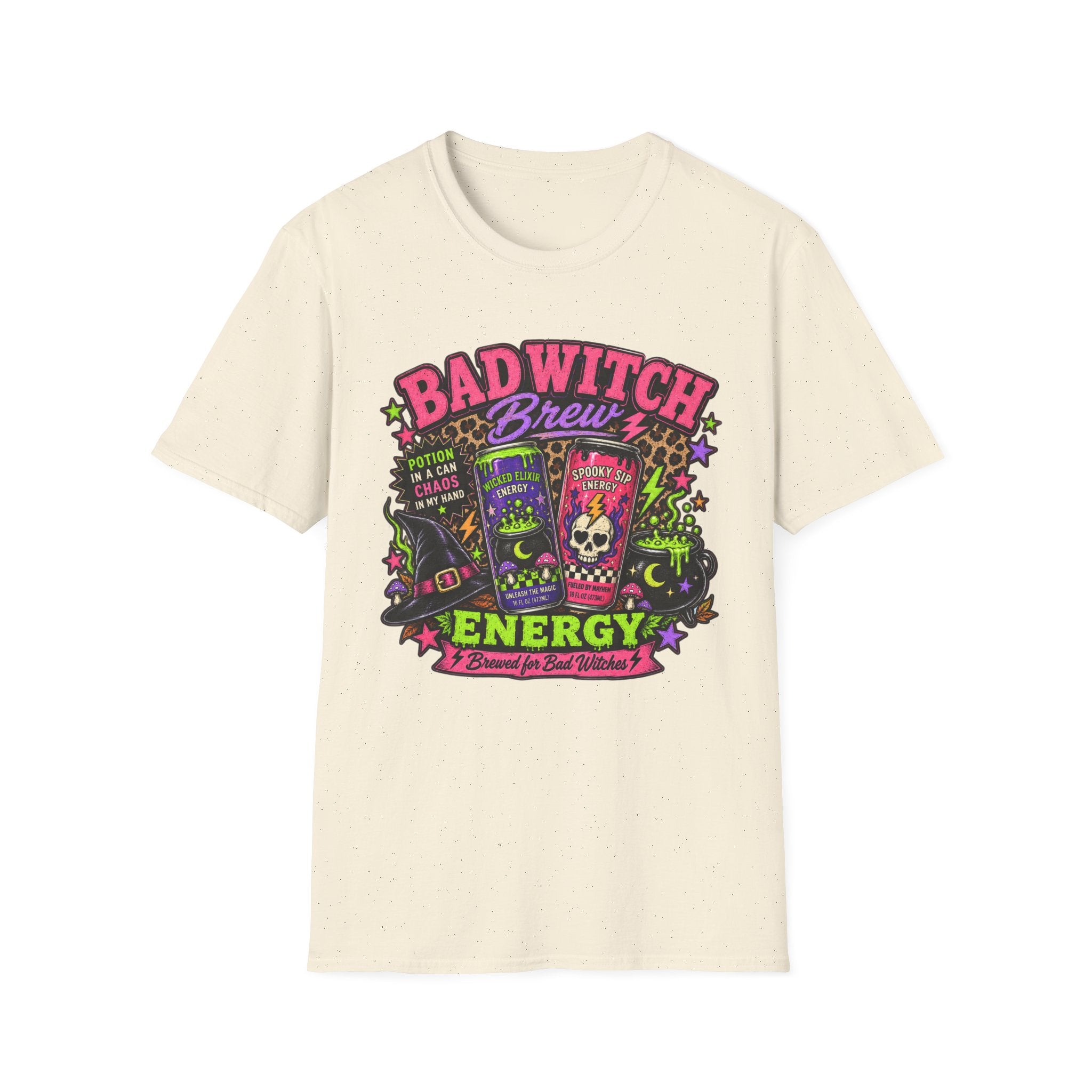 Bad Witch Brew Energy – Brewed for Bad Witches Halloween Tee