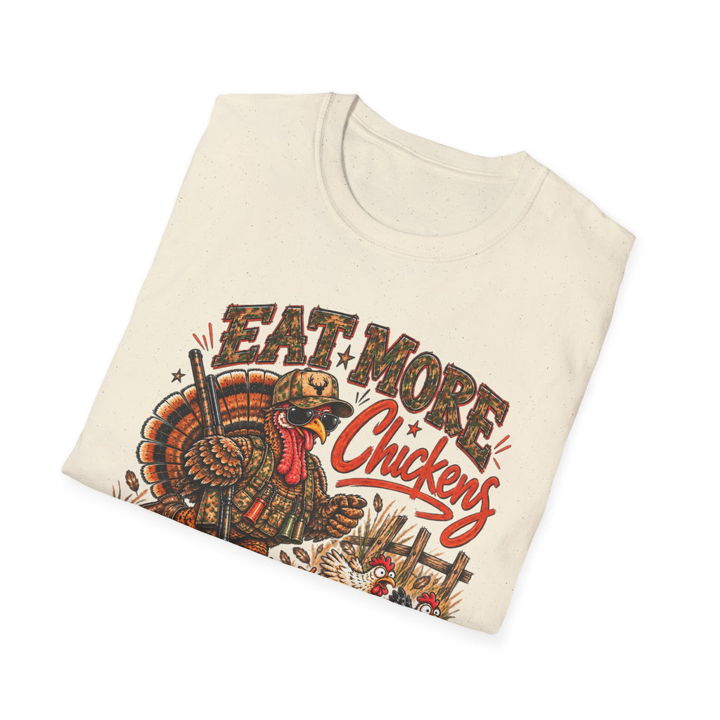 Eat More Chickens – Funny Chicken Shirt