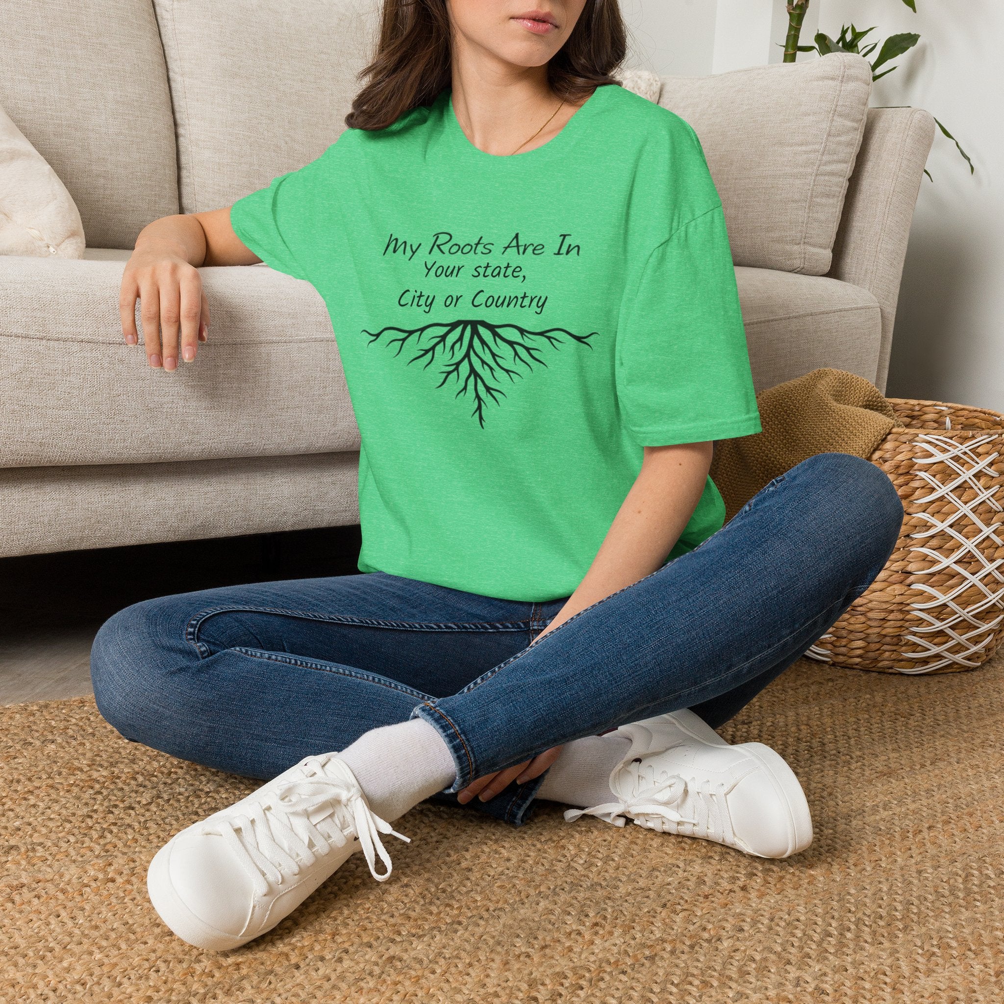 My Roots Are In — Personalized T-Shirt
