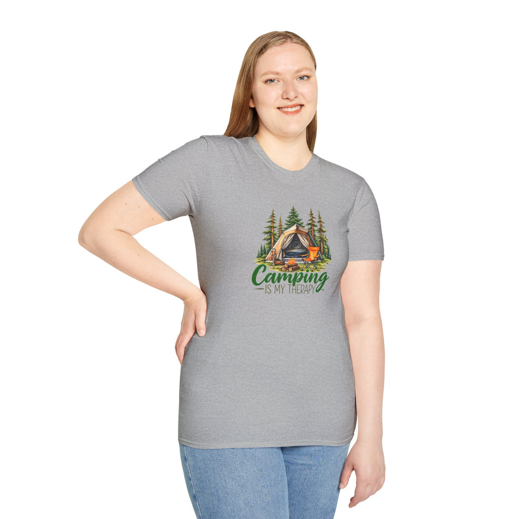 Camping Is My Therapy – Camping T-Shirt