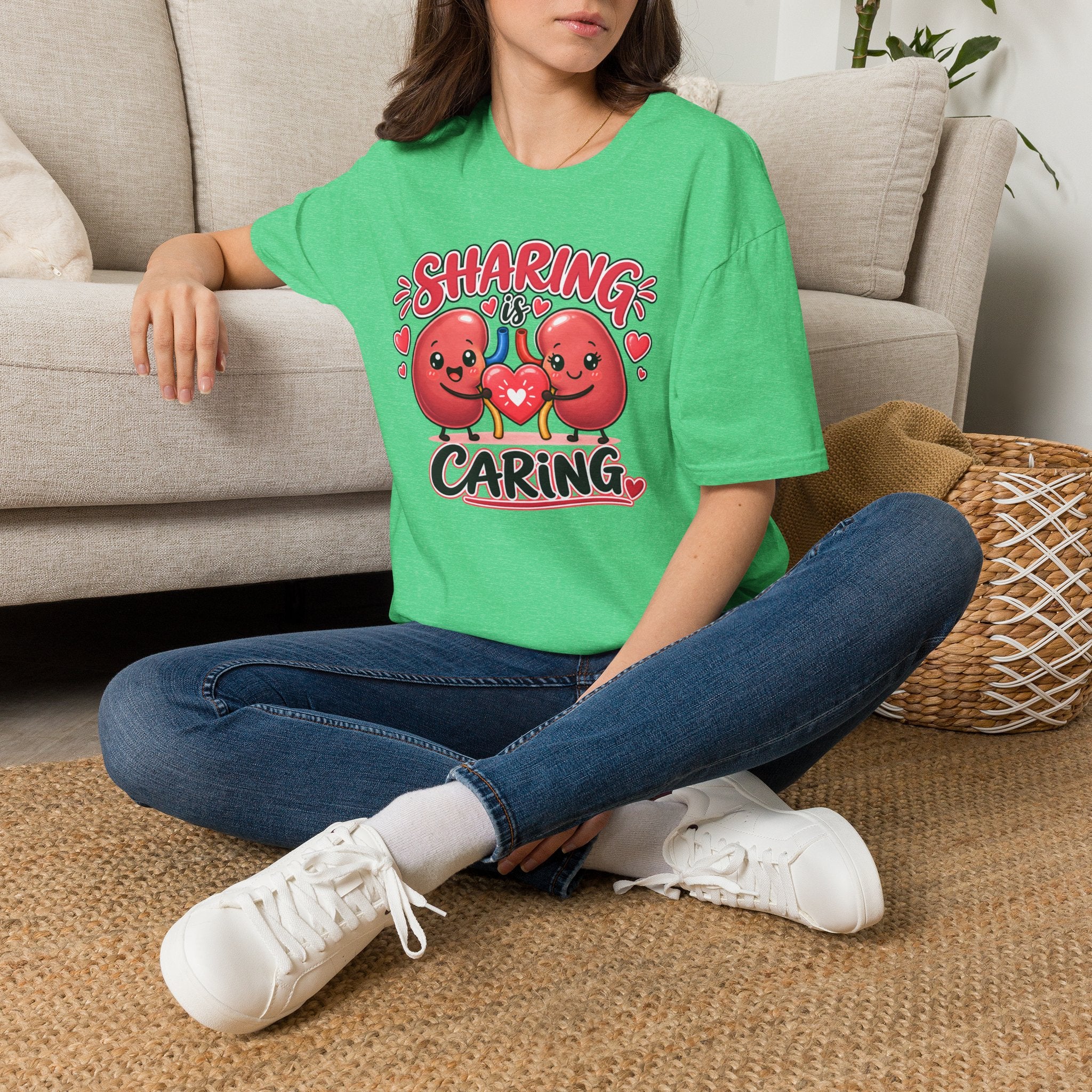 Sharing Is Caring — Kidney Edition ❤️  T-Shirt