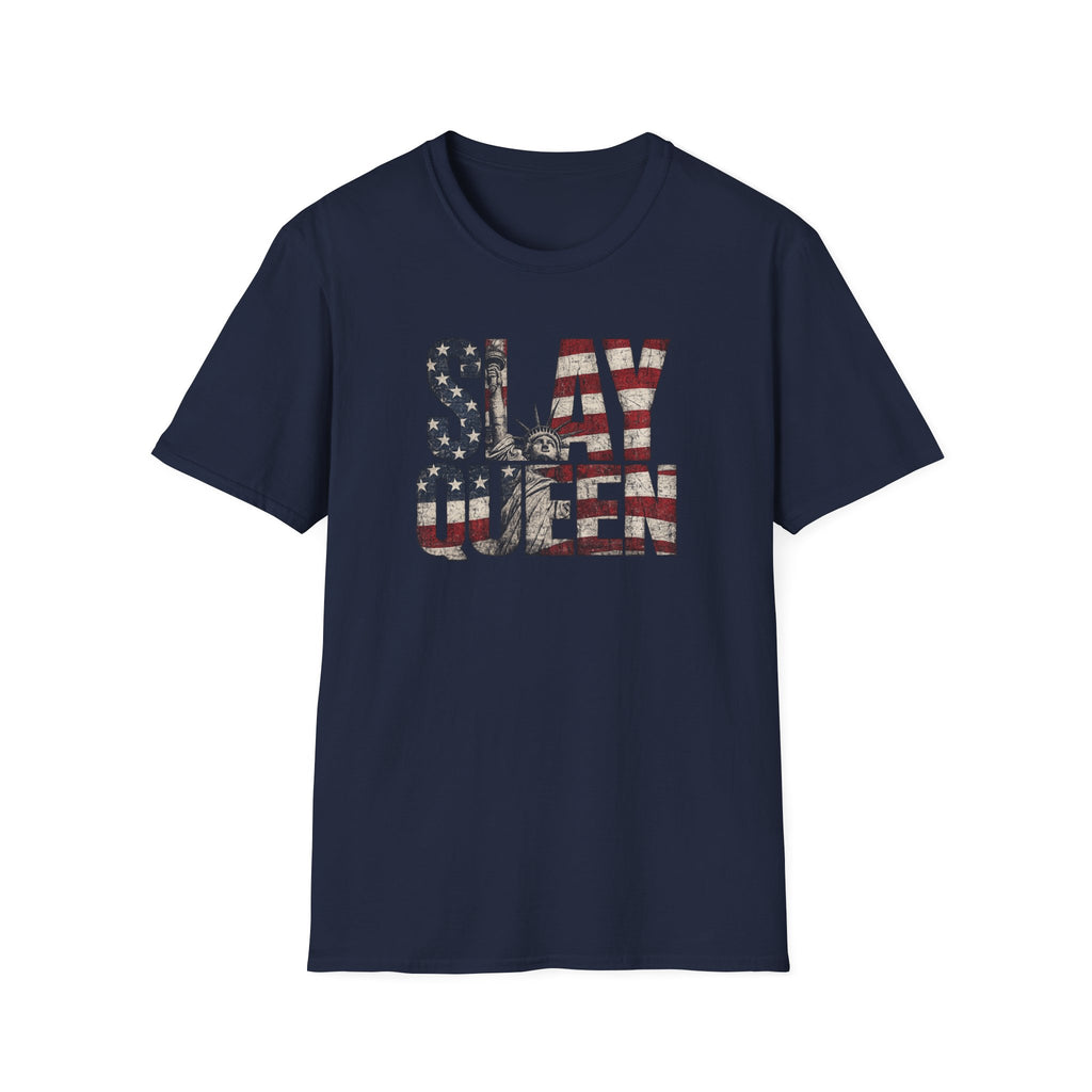 Slay Queen American Flag T-Shirt