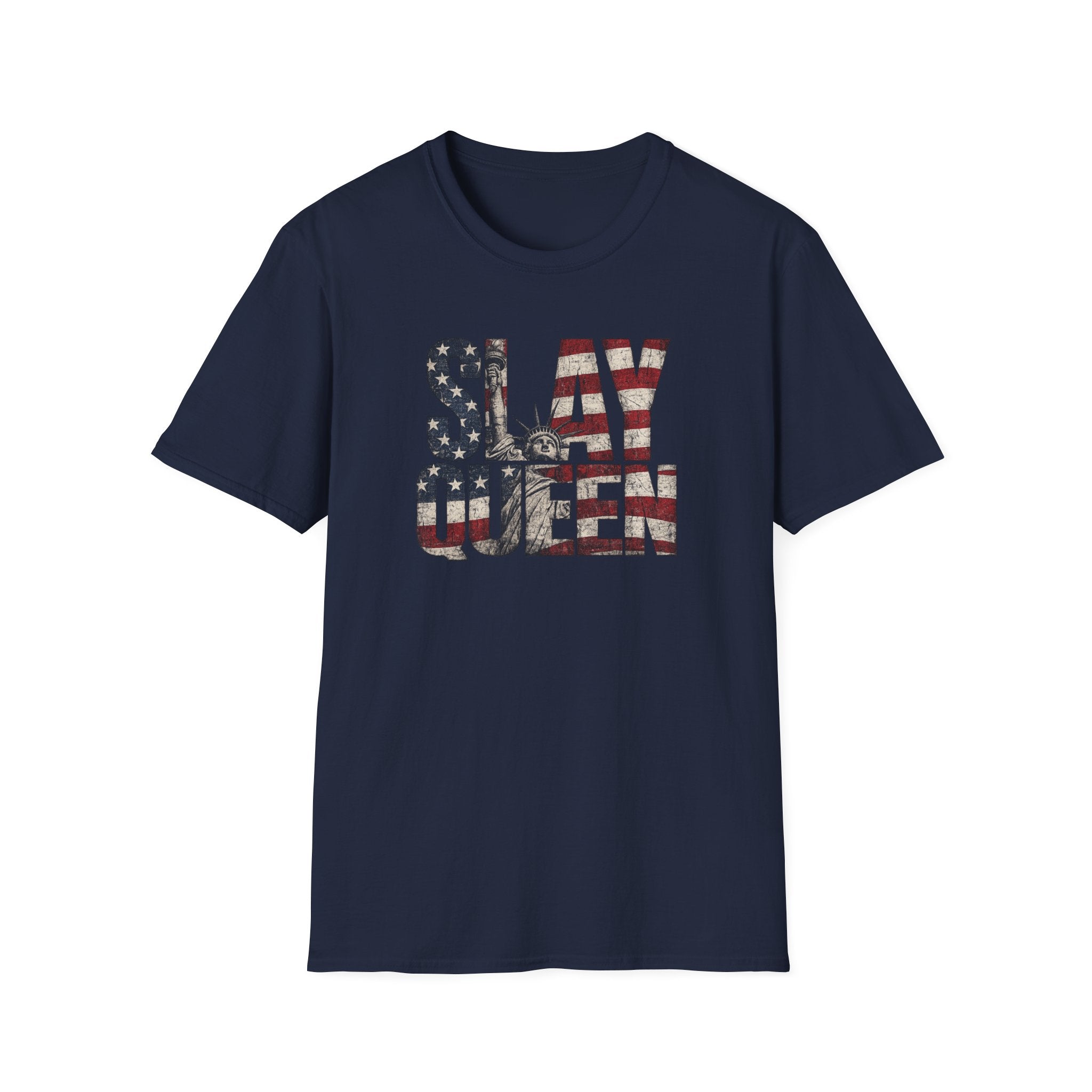 Slay Queen American Flag T-Shirt