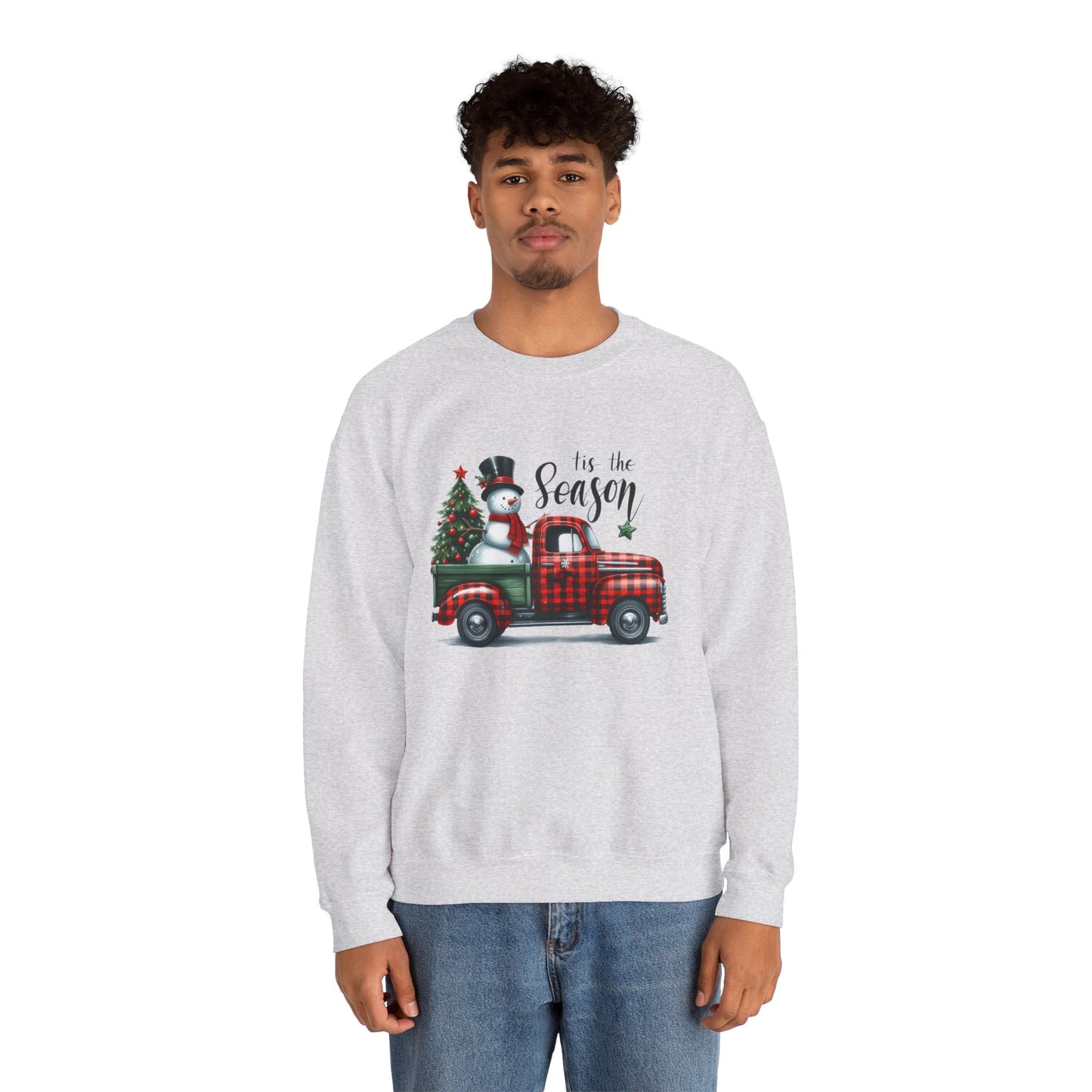 Snowman Truck Sweatshirt