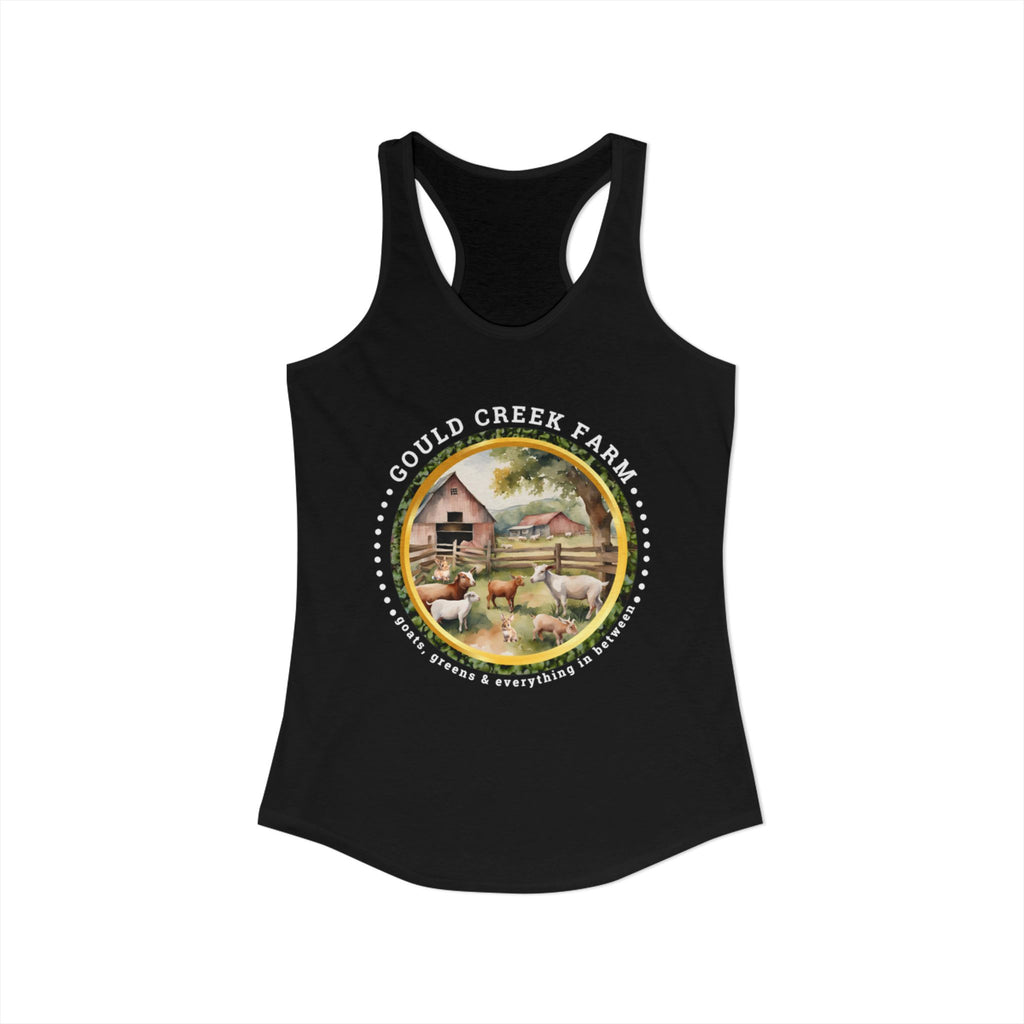 Women's Ideal Racerback Tank Gould creek farm
