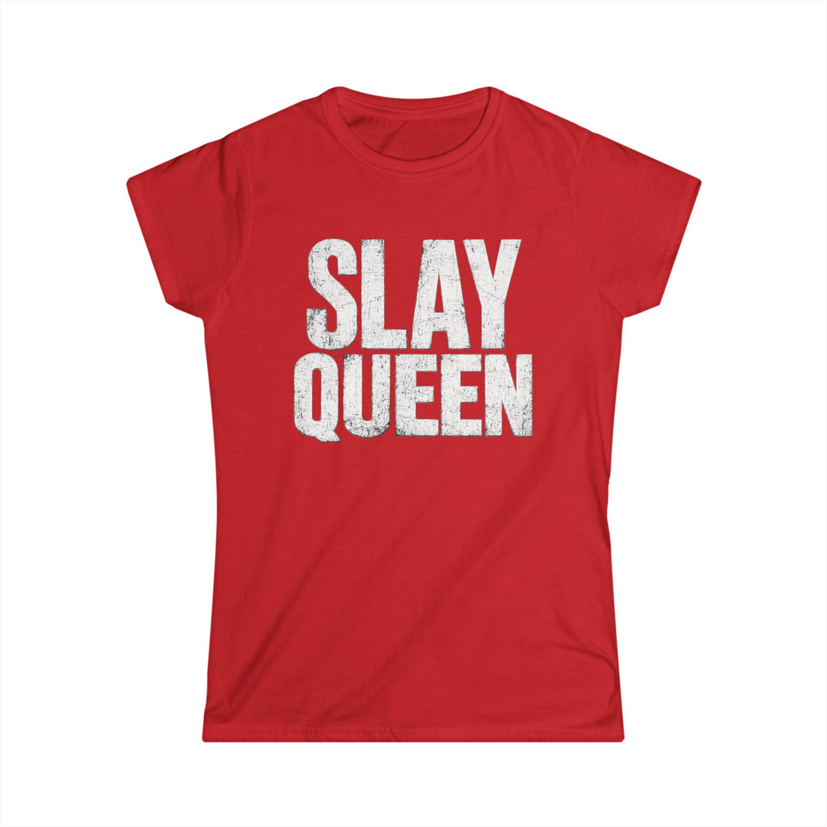 Slay Queen T-Shirt — Bold Vintage Graphic Tee for Confident Women