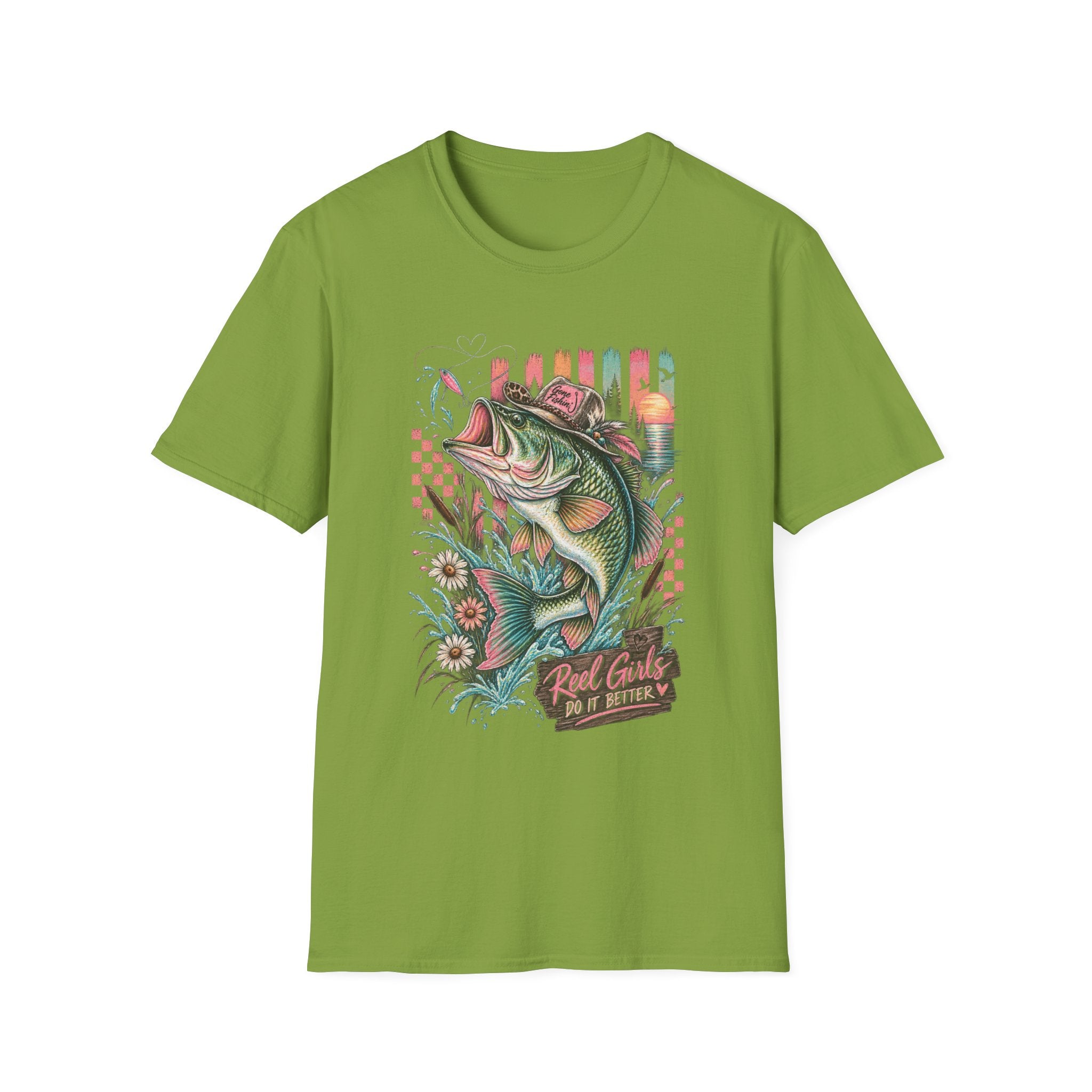 Reel Girls Do It Better Fishing Tee 🎣🩷