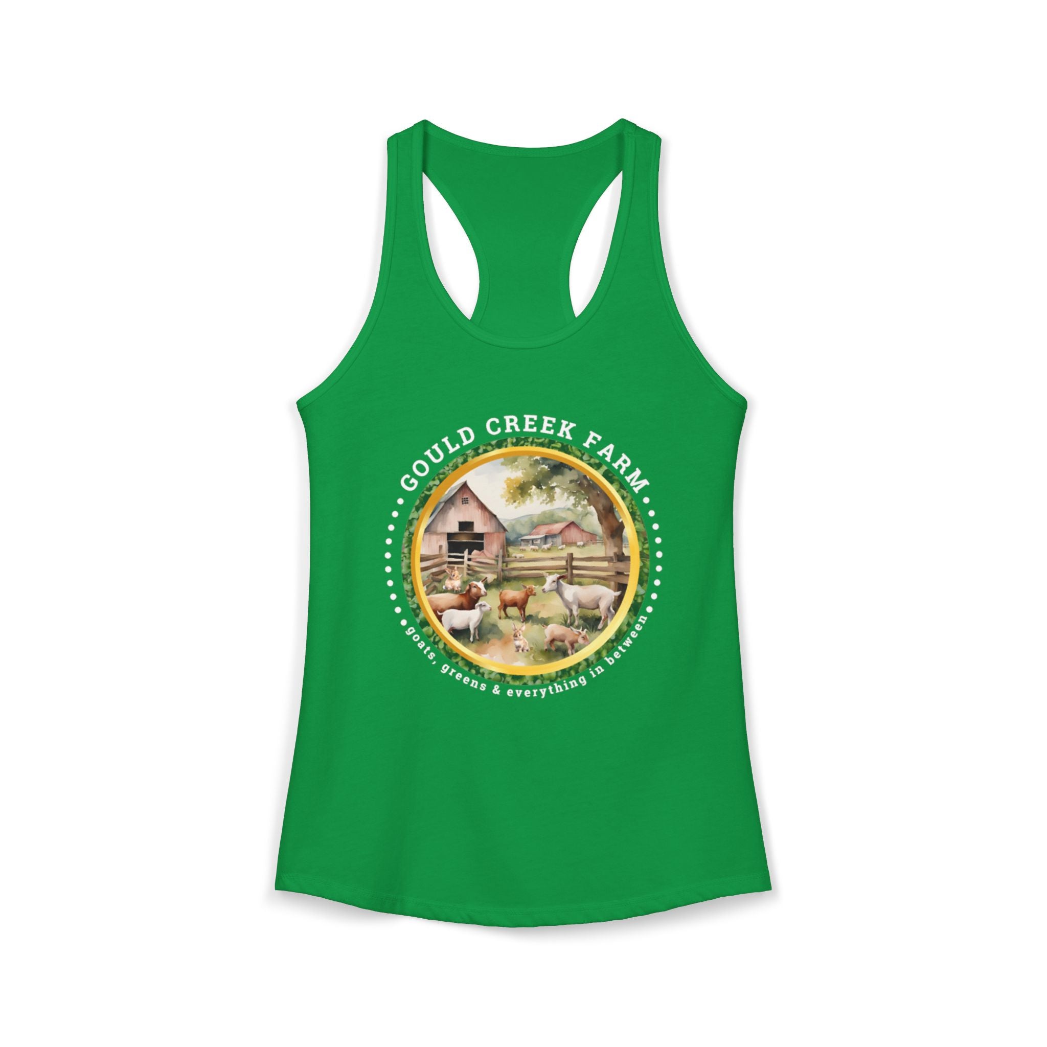 Women's Ideal Racerback Tank Gould creek farm