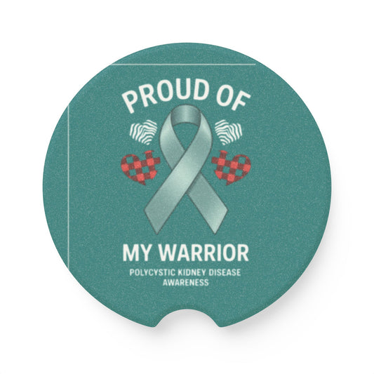 Car Coaster - Polycystic Kidney Disease Awareness