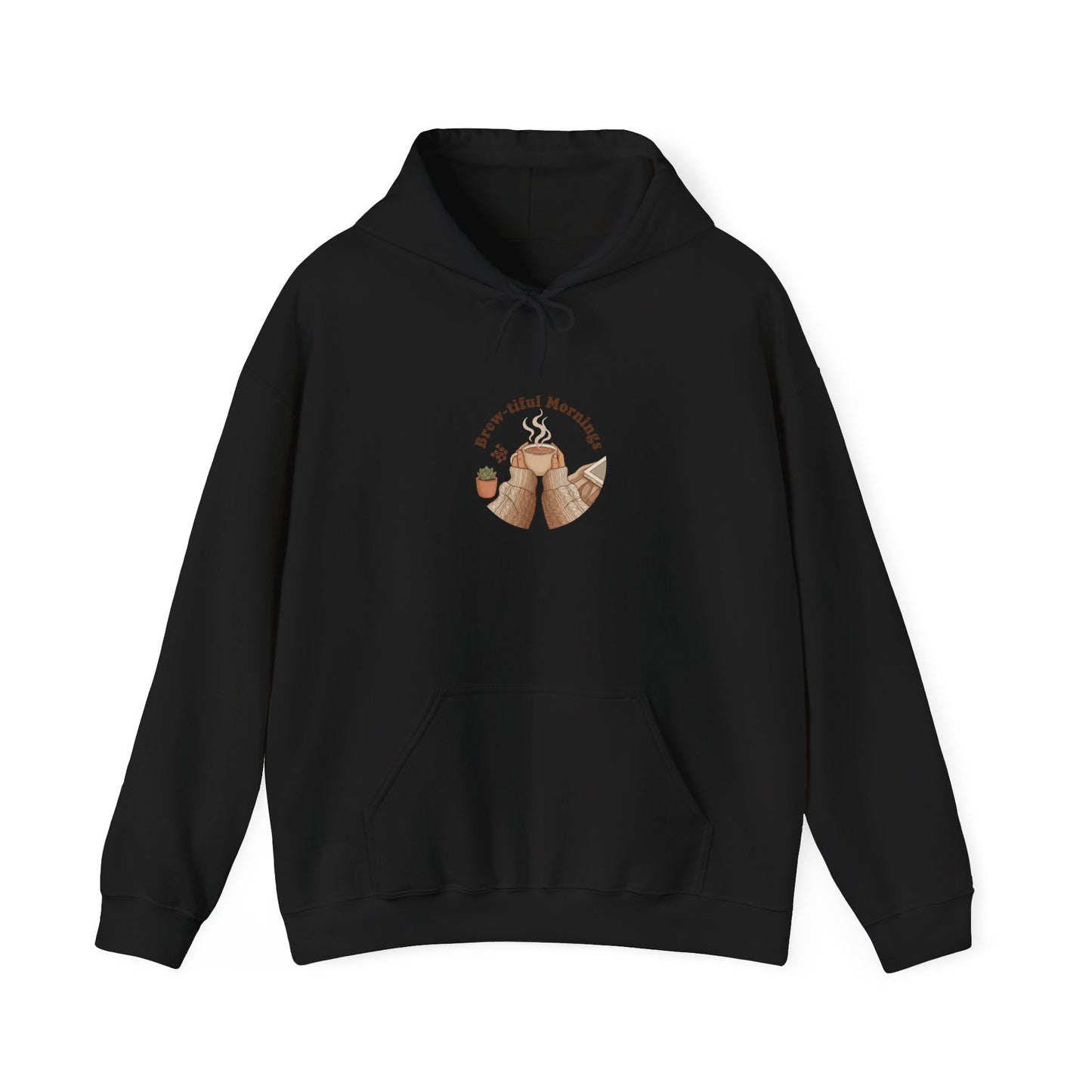 Morning Espresso Illustration Hoodie | coffee aesthetic, latte art design