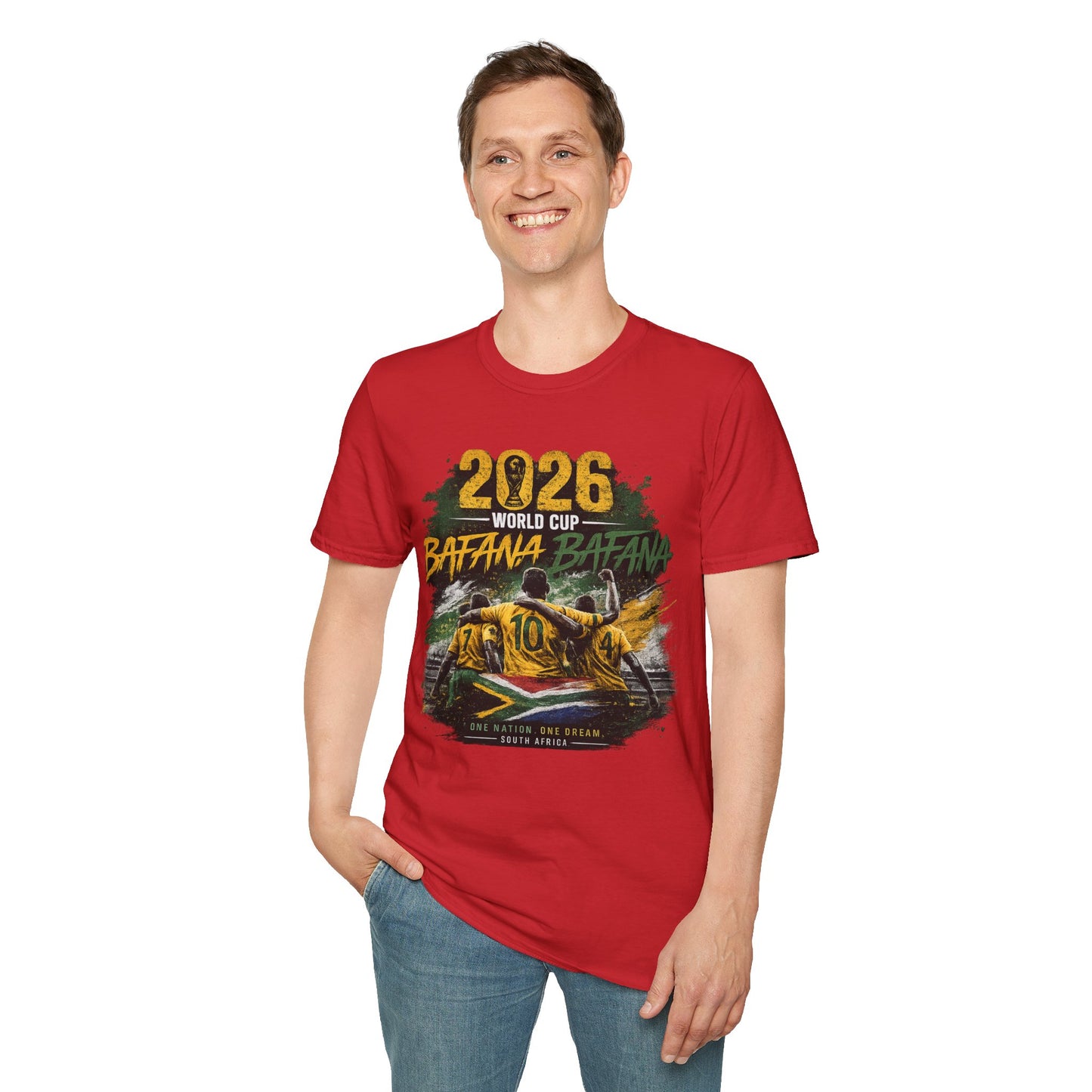 2026 World Cup Bafana Bafana T-Shirt – South Africa Soccer Fan Tee