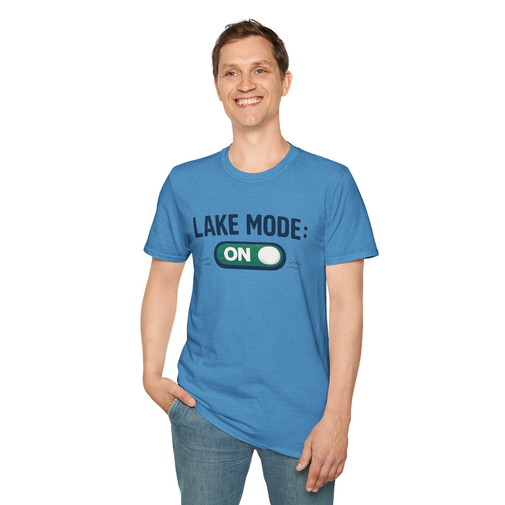 Lake Mode On T-Shirt — Funny Lake Life Vacation Tee