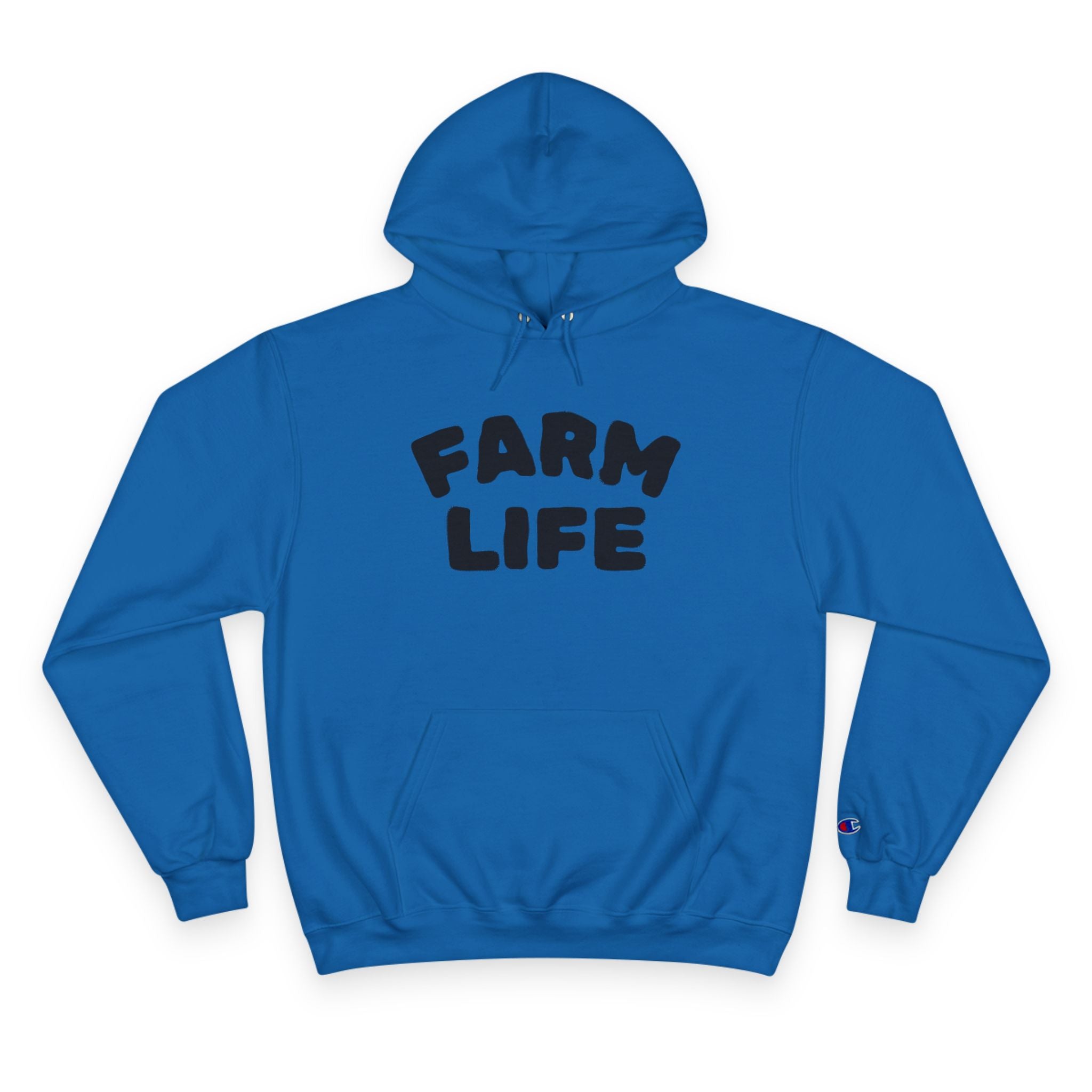 Farm Life Champion Hoodie - Cozy Apparel for Agriculture Lovers