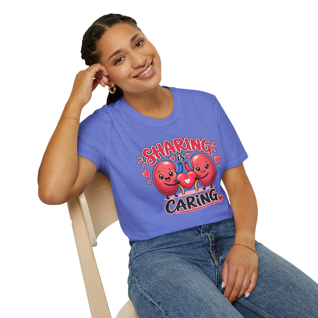 Sharing Is Caring — Kidney Edition ❤️  T-Shirt