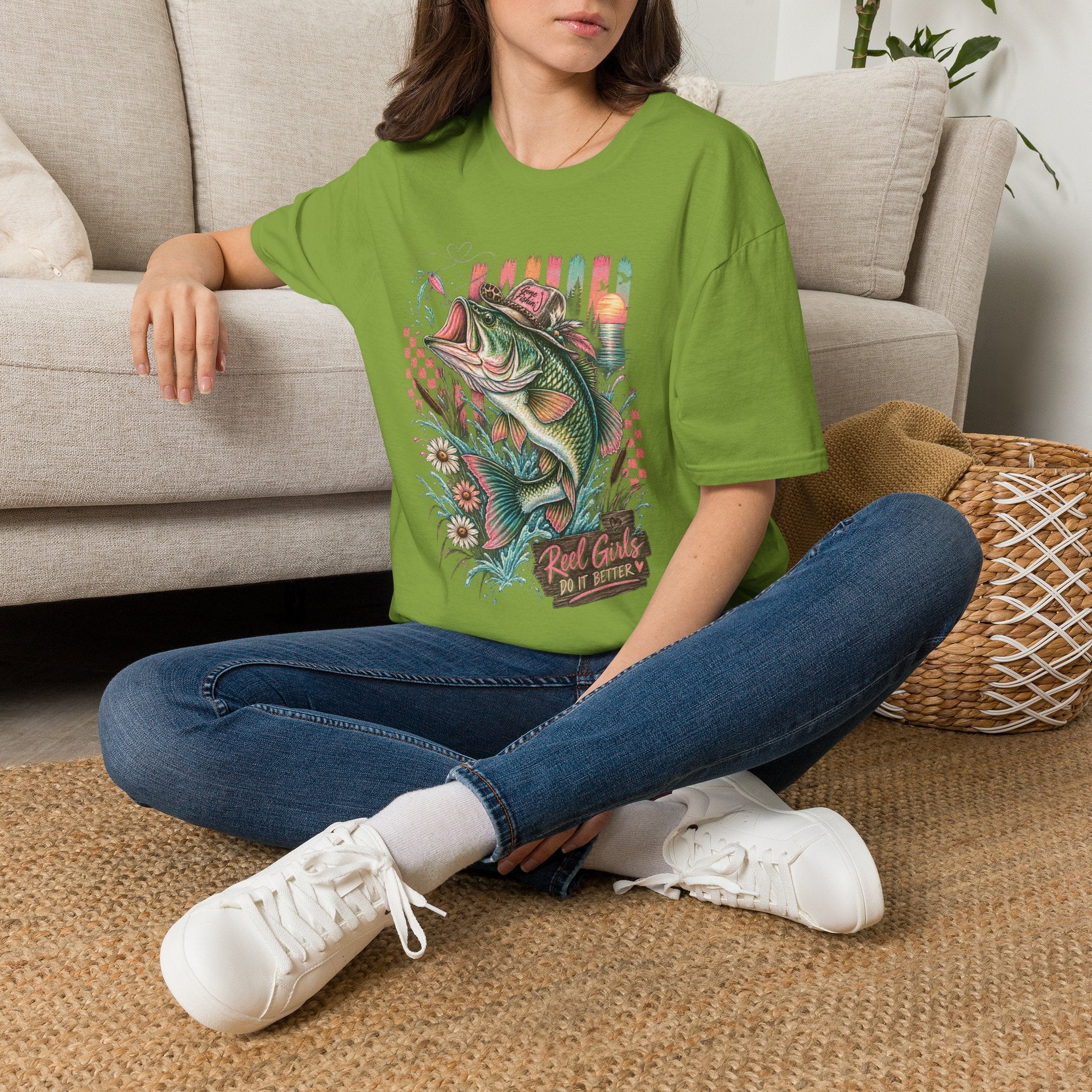 Reel Girls Do It Better Fishing Tee 🎣🩷