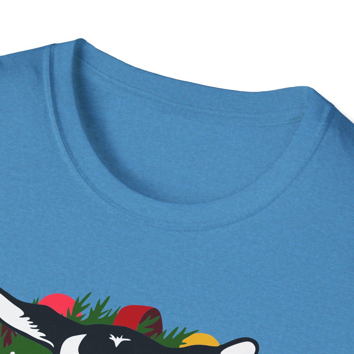 Goat Wreath - Unisex Softstyle T-Shirt