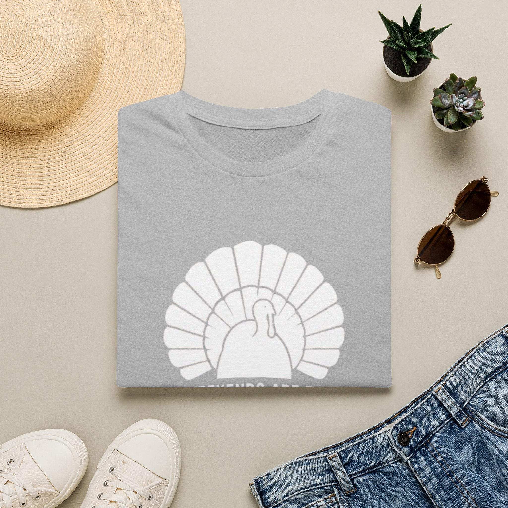 Weekends Are for Gobblers T-Shirt — Vintage Turkey Tee