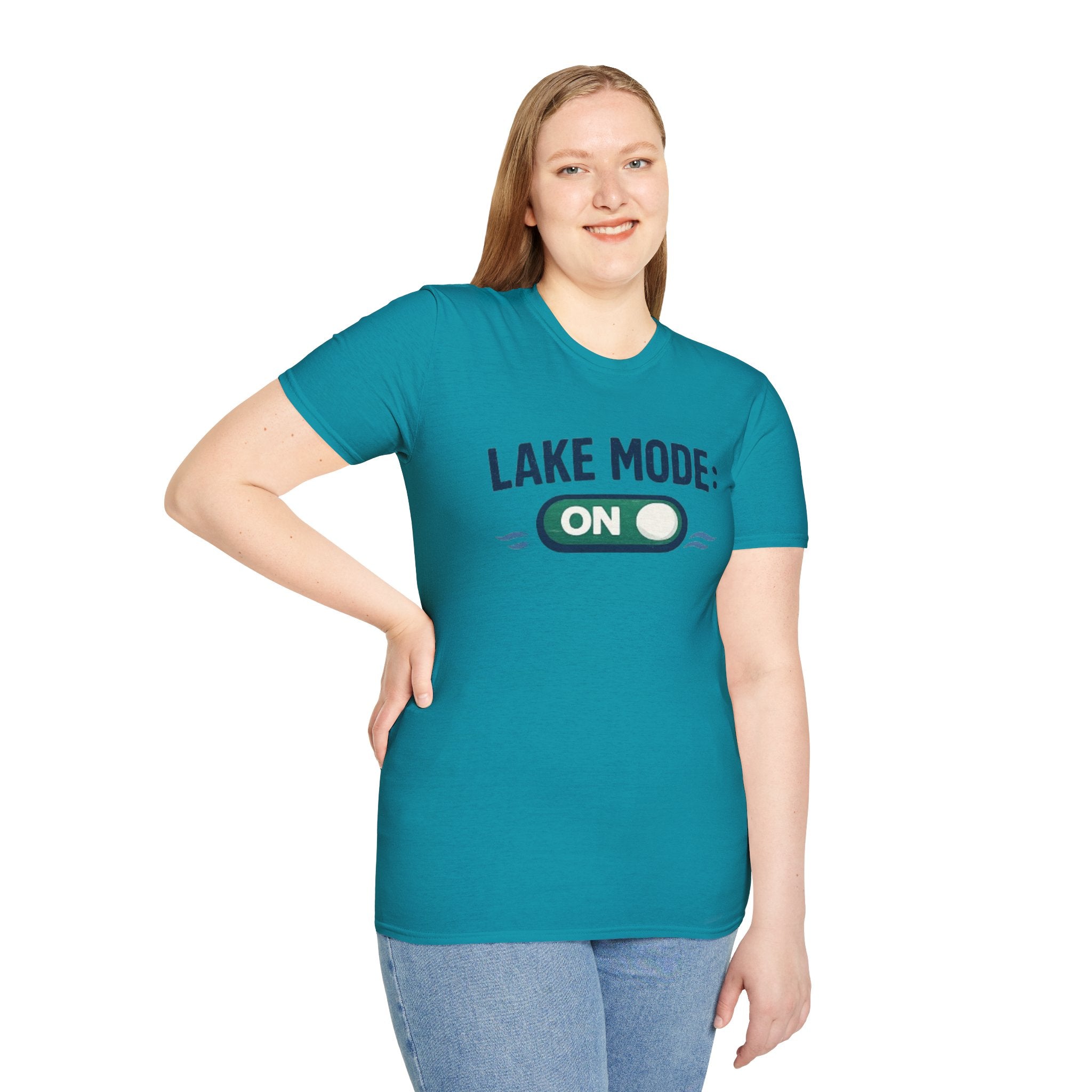 Lake Mode On T-Shirt — Funny Lake Life Vacation Tee