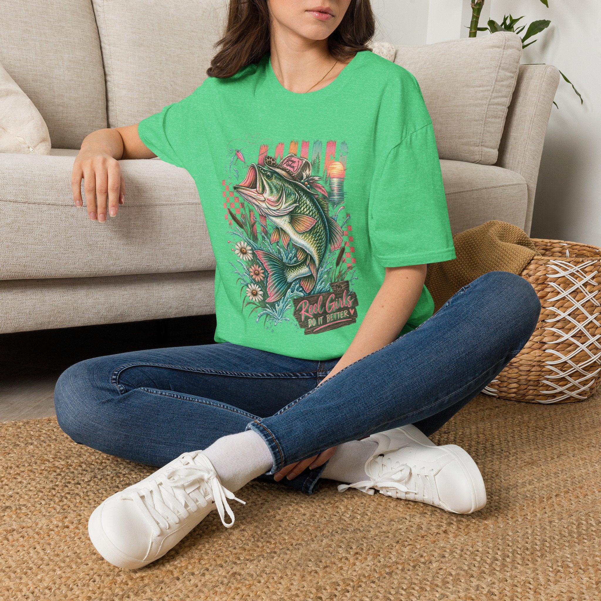 Reel Girls Do It Better Fishing Tee 🎣🩷