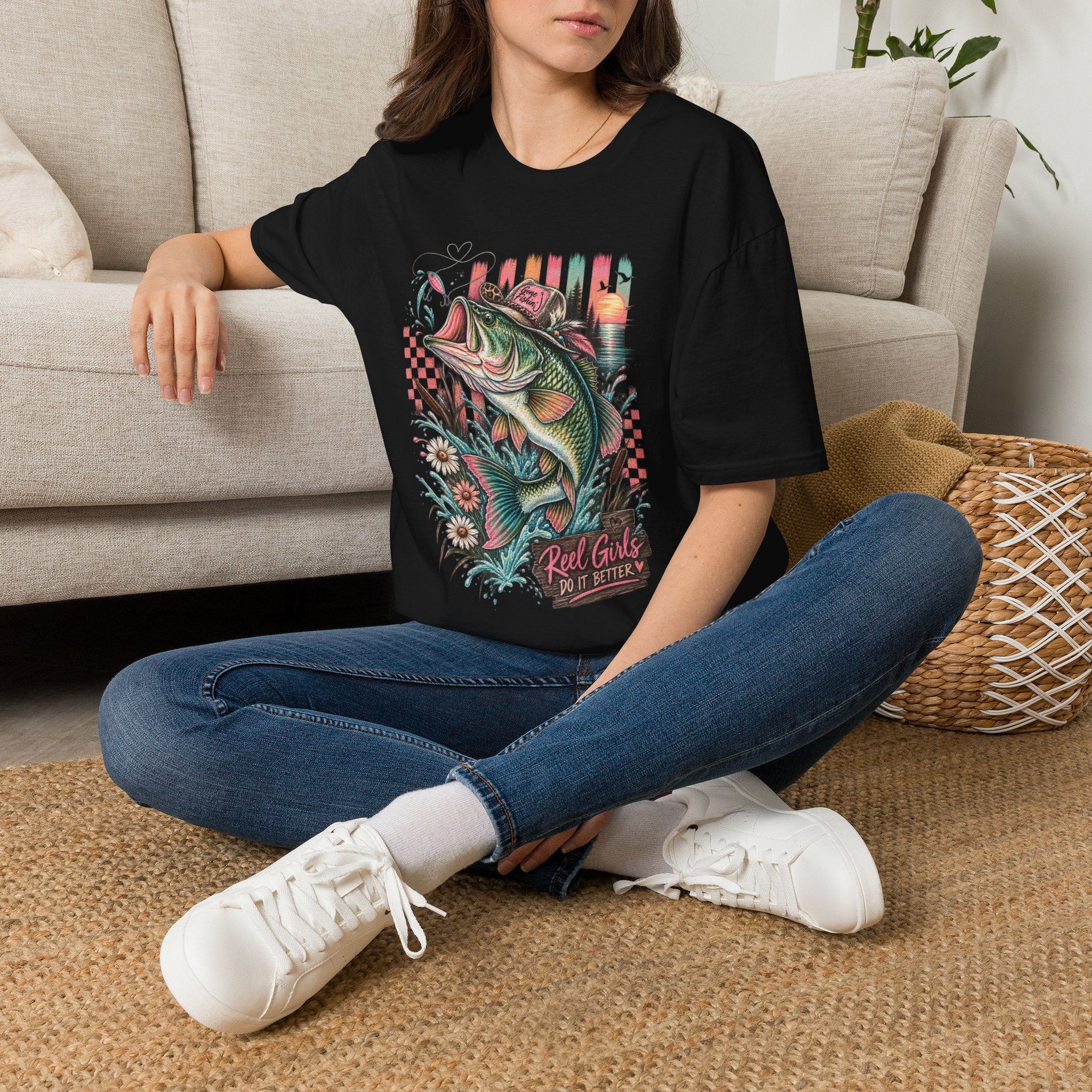 Reel Girls Do It Better Fishing Tee 🎣🩷