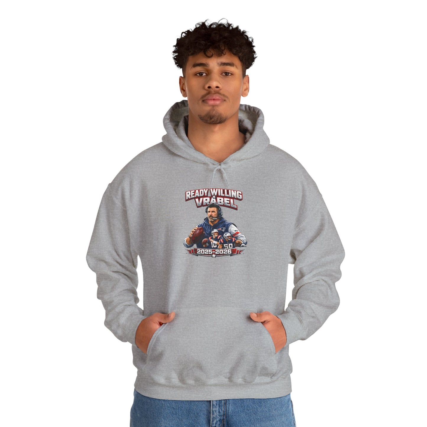 Ready Willing Vrabel Hoodie — Coach Tribute Pullover