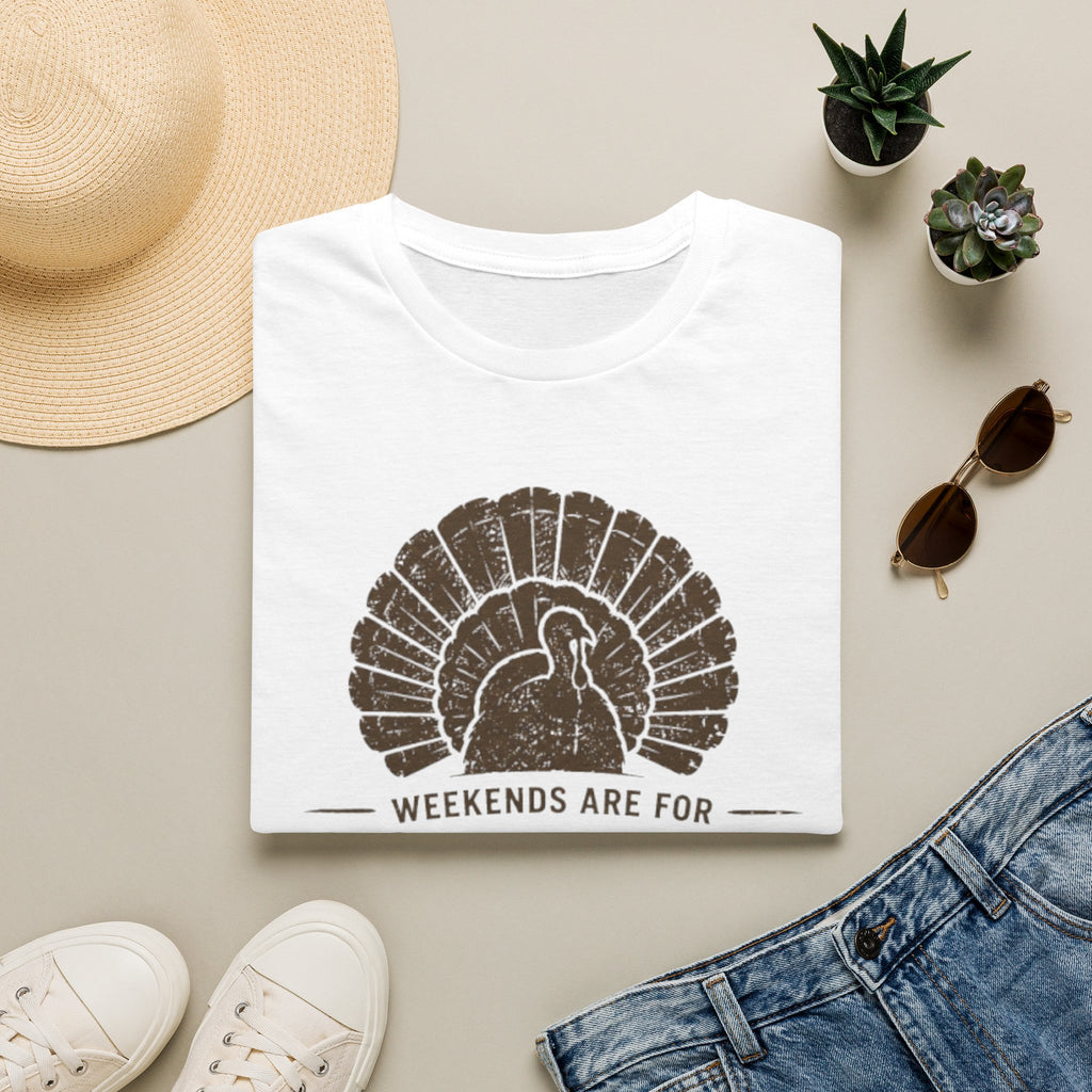 Weekends Are for Gobblers T-Shirt — Vintage Turkey Tee