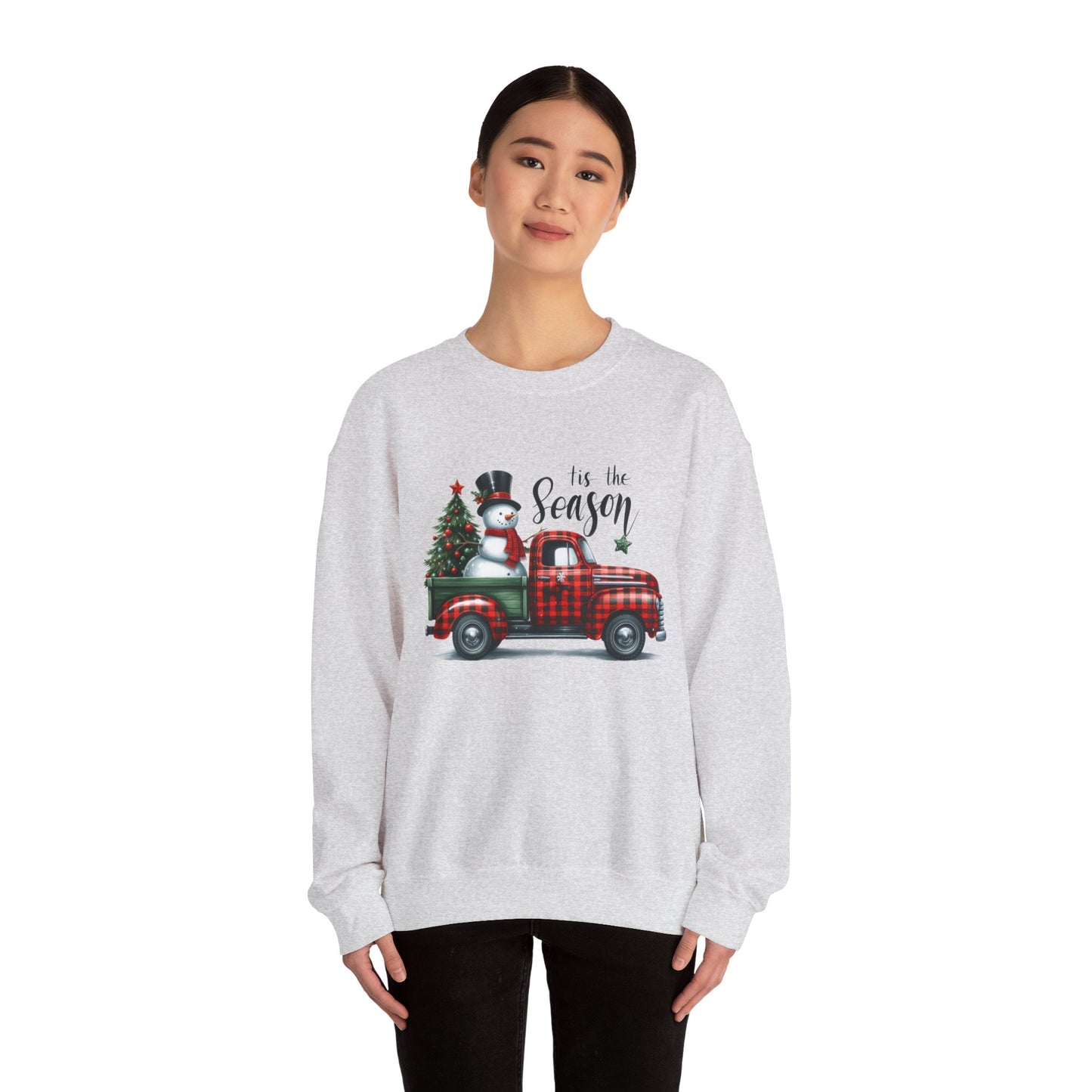 Snowman Truck Sweatshirt