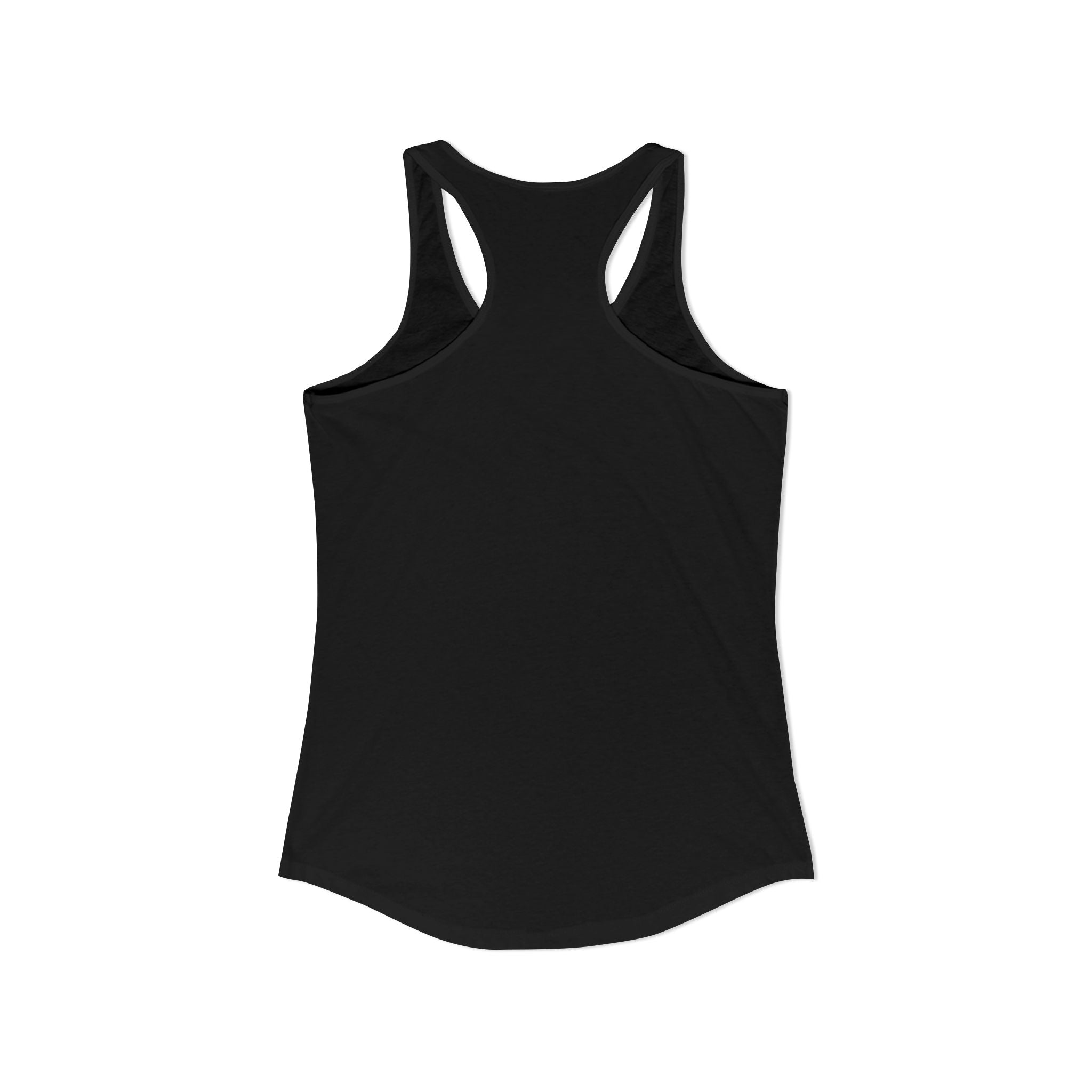 Hot Girls Have Anxiety Racerback Tank — Funny Feminine Anxiety Graphic Tank Top