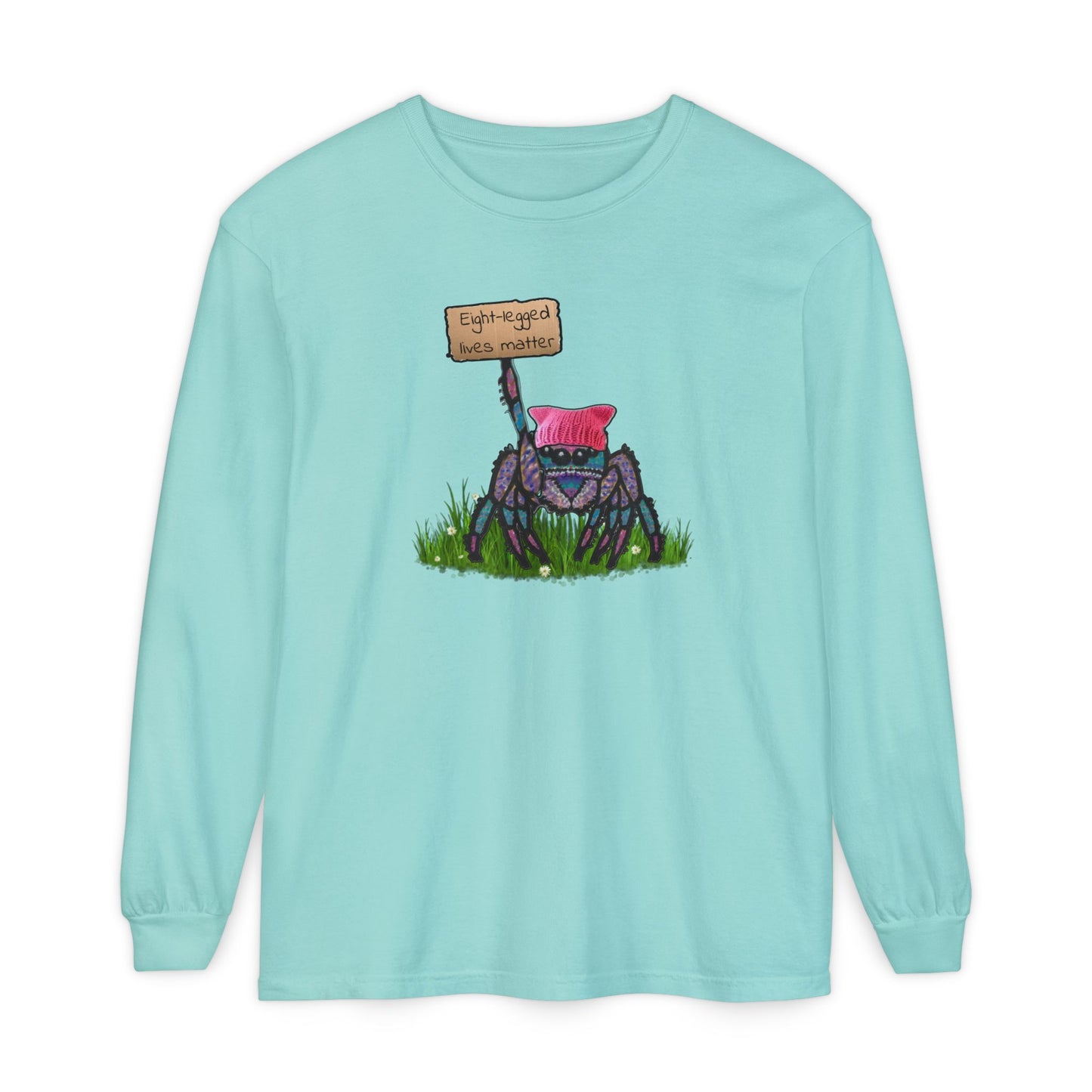 Unisex Garment-dyed Long Sleeve T-Shirt
