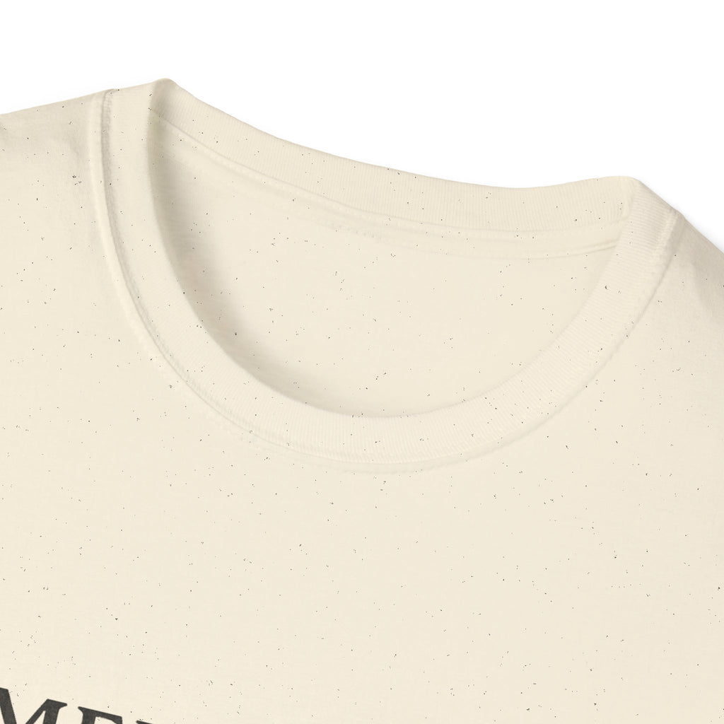 Memento Mori T-Shirt — Minimalist Latin Remembrance Tee