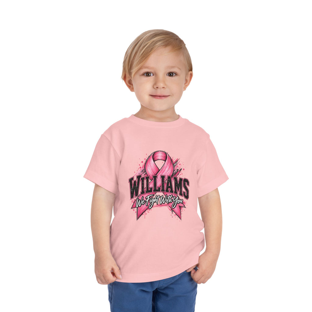Williams “We Fight With You” Toddler Tee