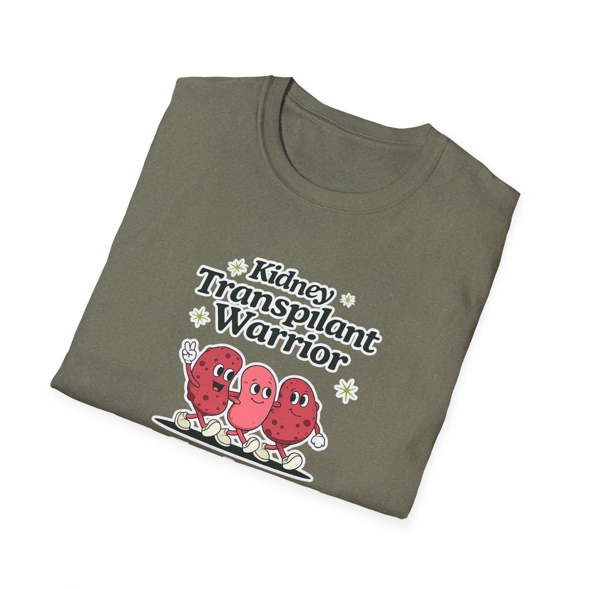 Kidney Transplant Warrior T-Shirt — The Three Beans Club Support Tee