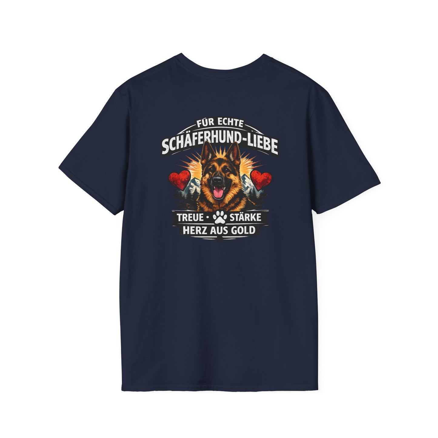 German Shepherd Loyalty T-Shirt — "Loyalty, strength, and a heart of gold"