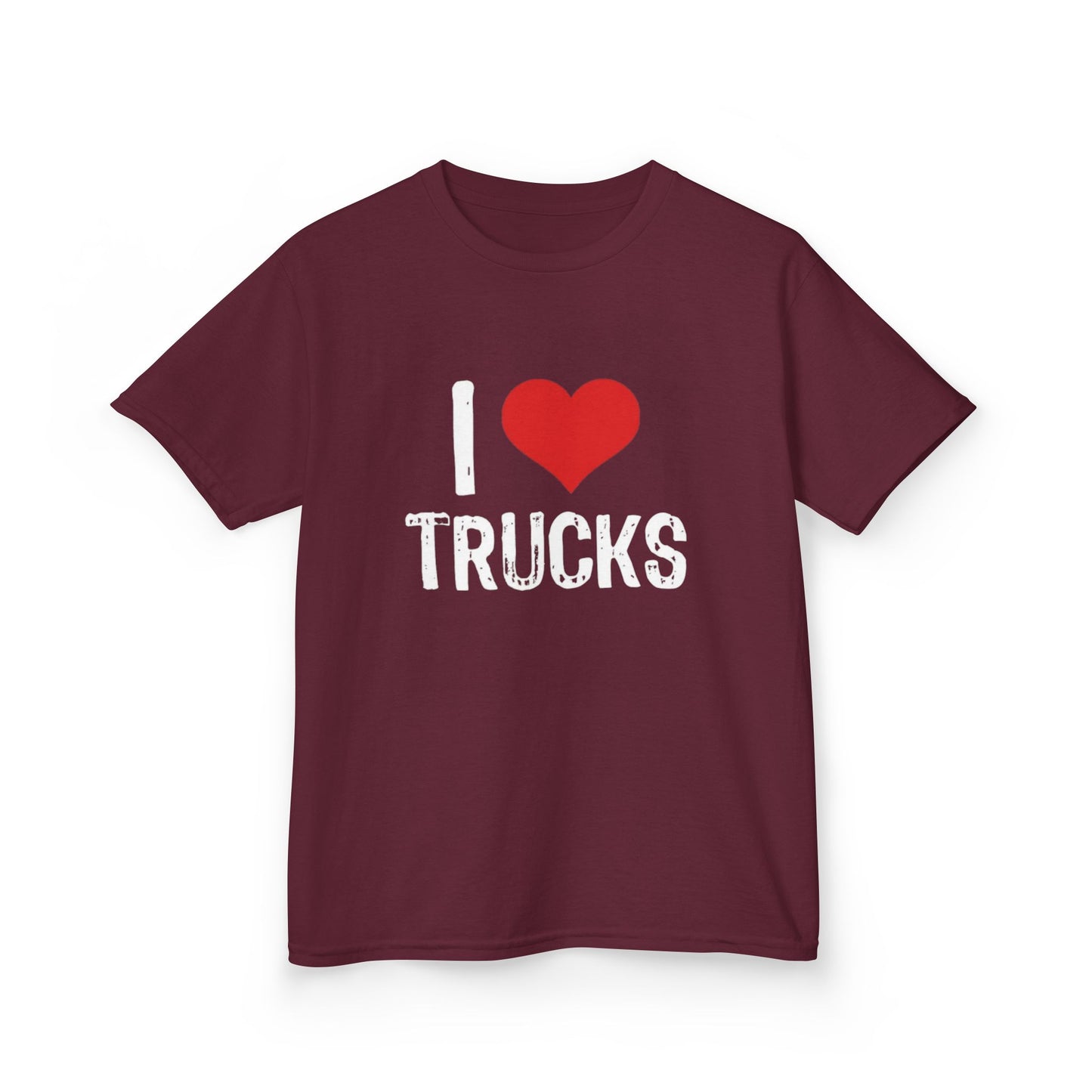 I Love Trucks - Kids Heavy Cotton™ Tee