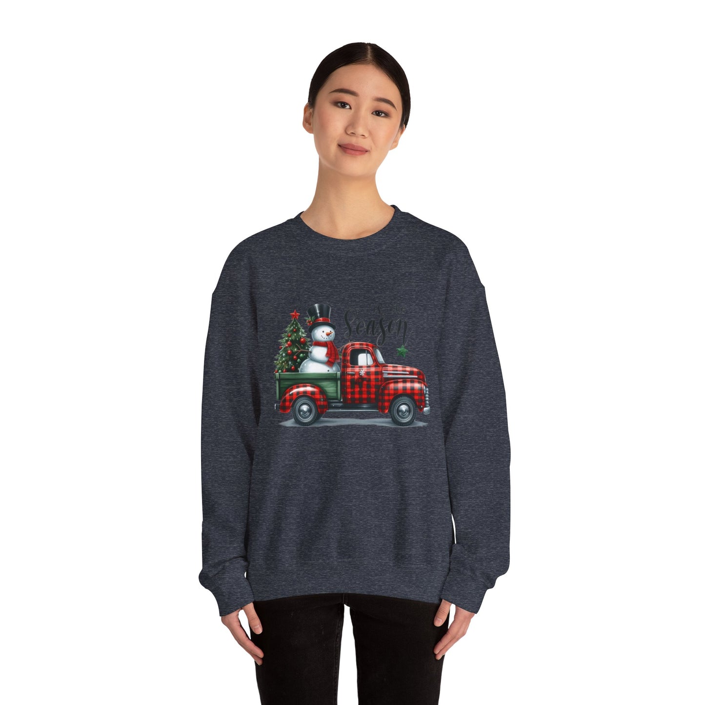 Snowman Truck Sweatshirt
