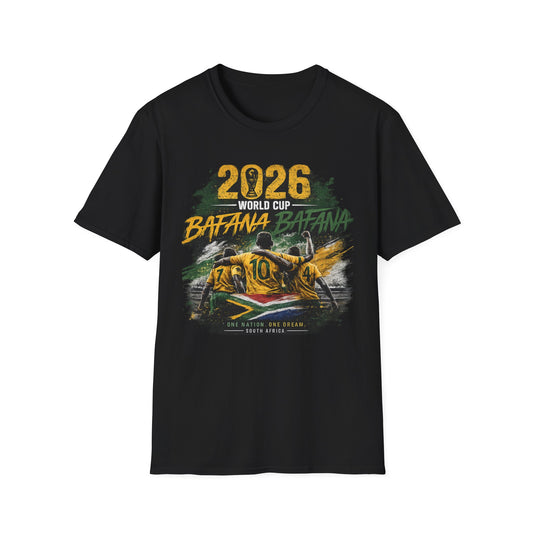 2026 World Cup Bafana Bafana T-Shirt – South Africa Soccer Fan Tee