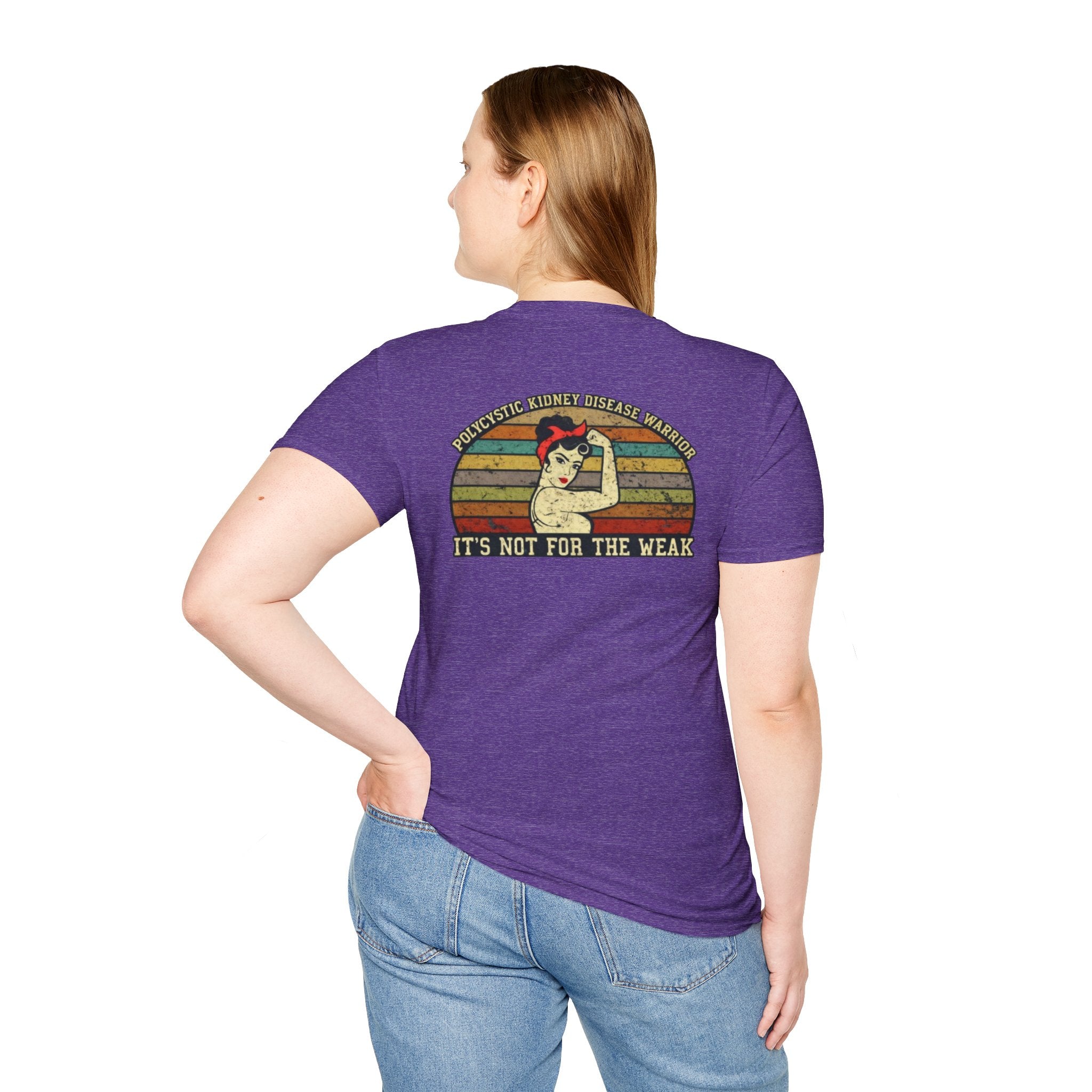PKD Warrior Rosie the Riveter T-Shirt