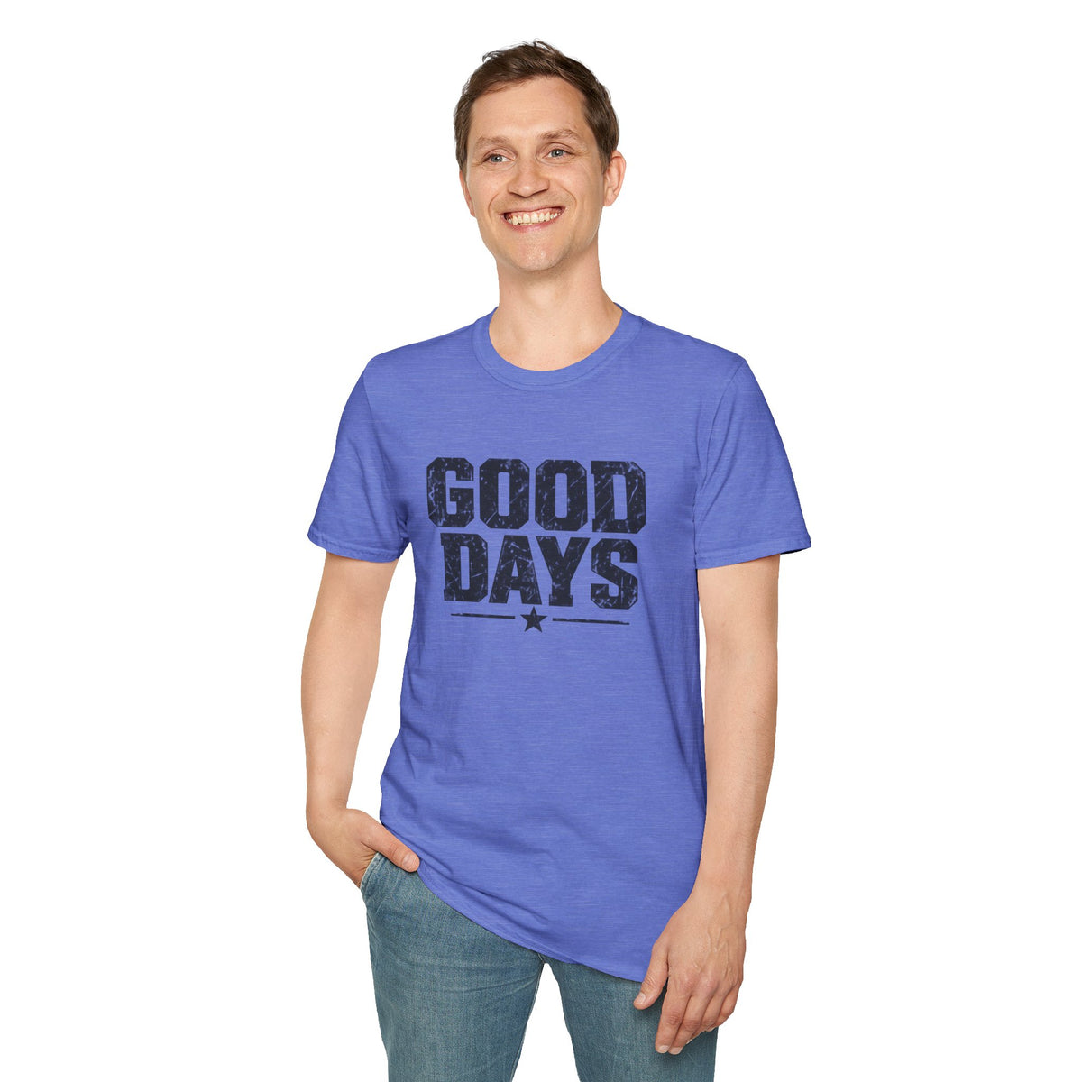 Good Days – Distressed Graphic Tee