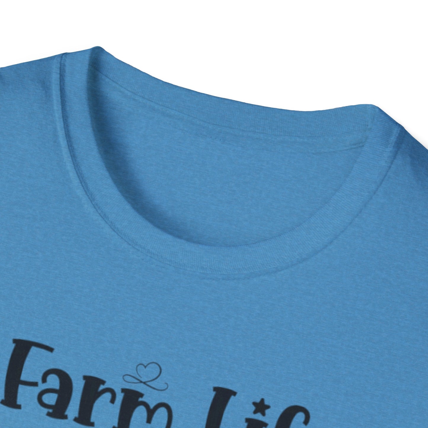 Farm Life is the Best Life S&J - Unisex Softstyle T-Shirt