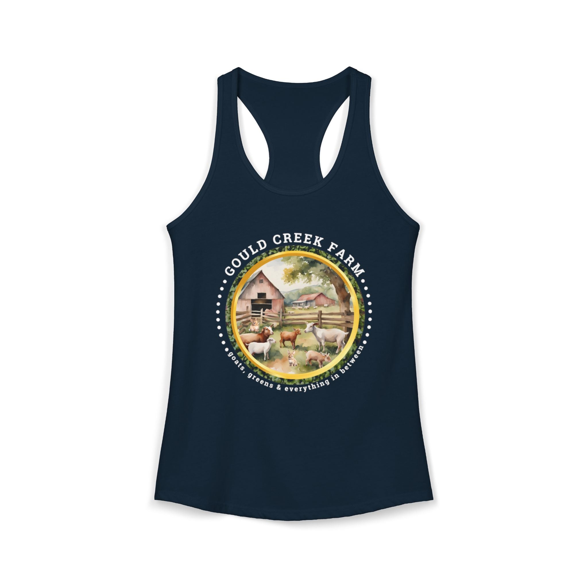 Women's Ideal Racerback Tank Gould creek farm