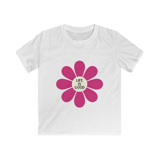 Life Is Good - Kids Softstyle Tee