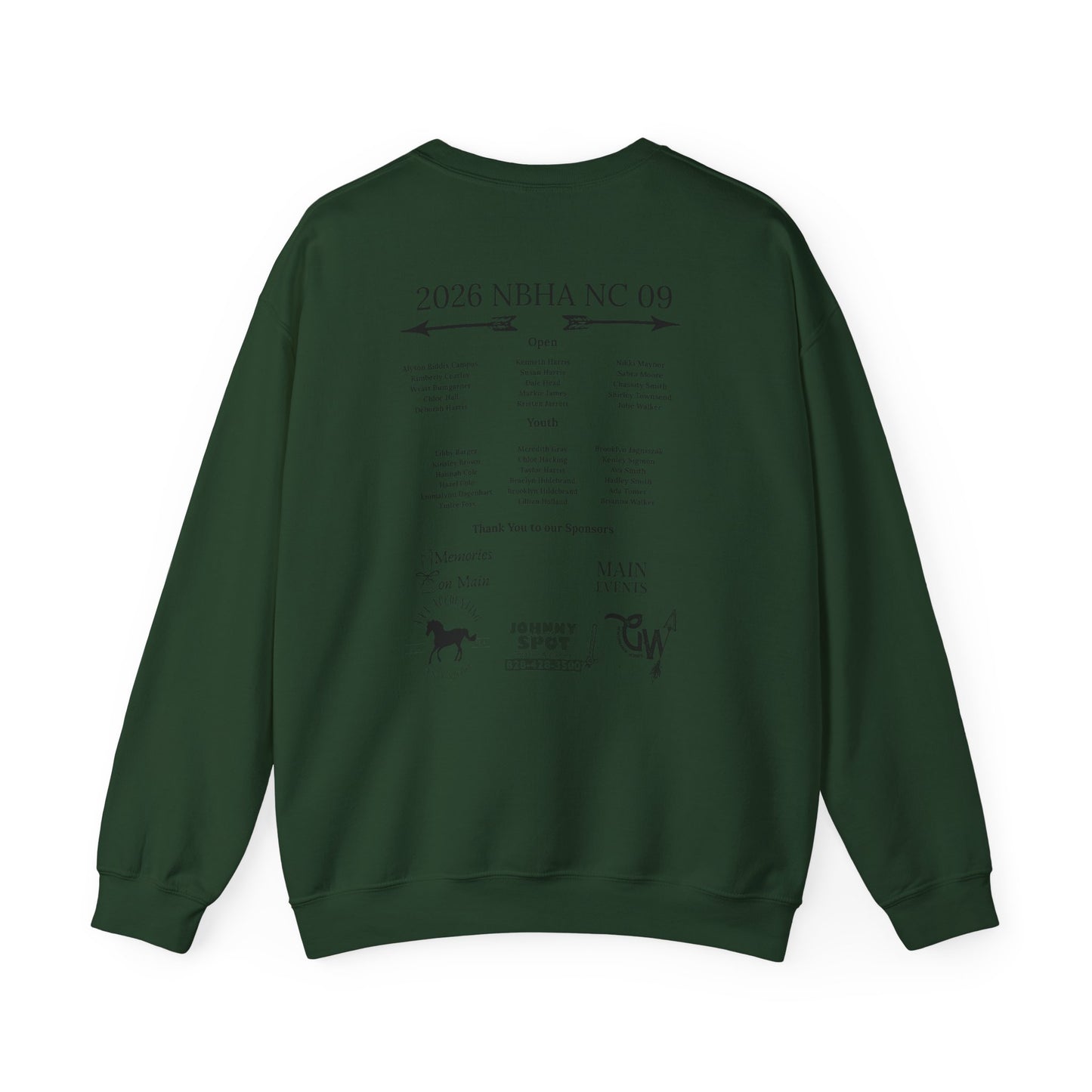 Crewneck Sweatshirt - 2026 NBHA NC 09