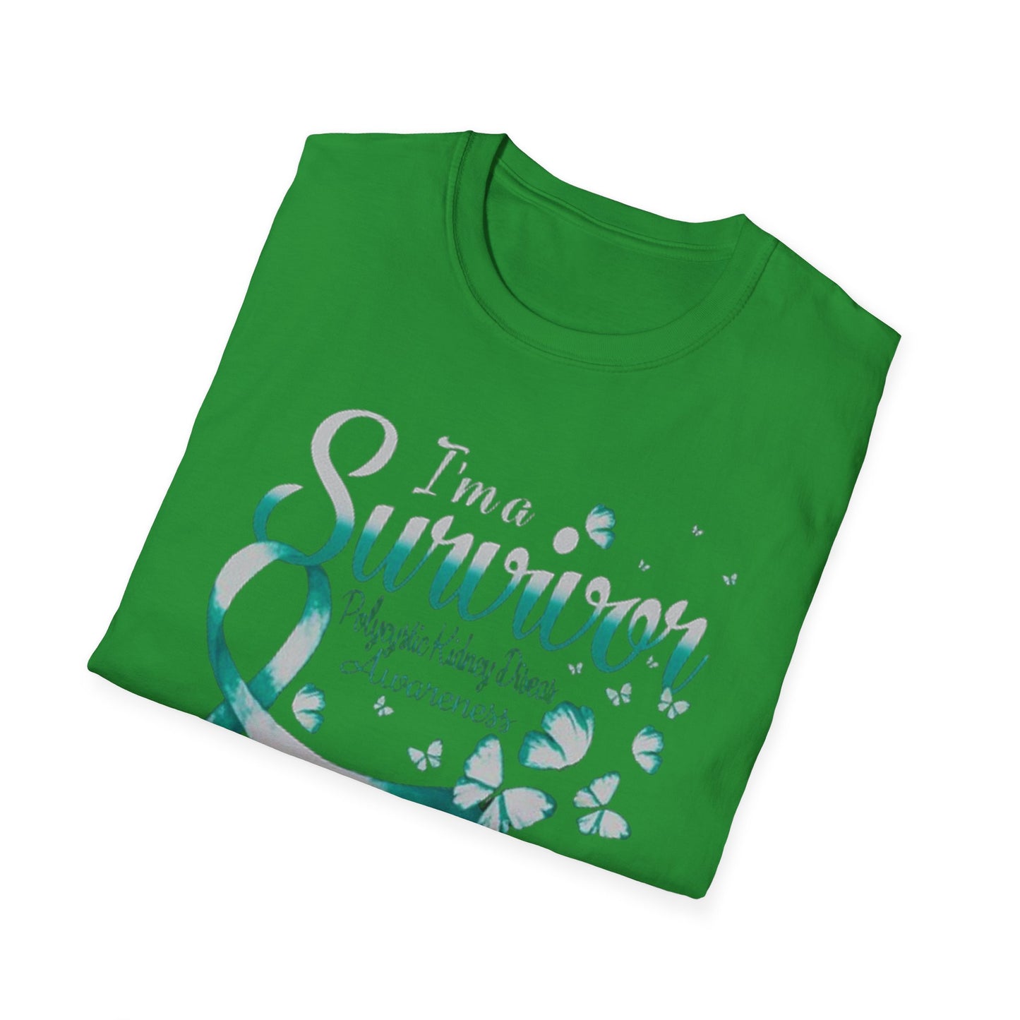 I’m a survivor PKD Awareness - Unisex Softstyle T-Shirt